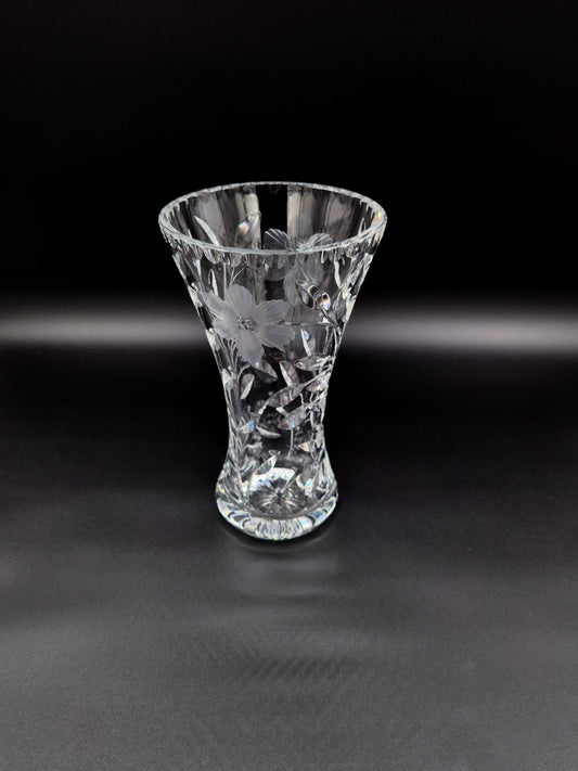 Vase en Cristal Nuutajärvi "Kaunokki" par Aimo Okkolin