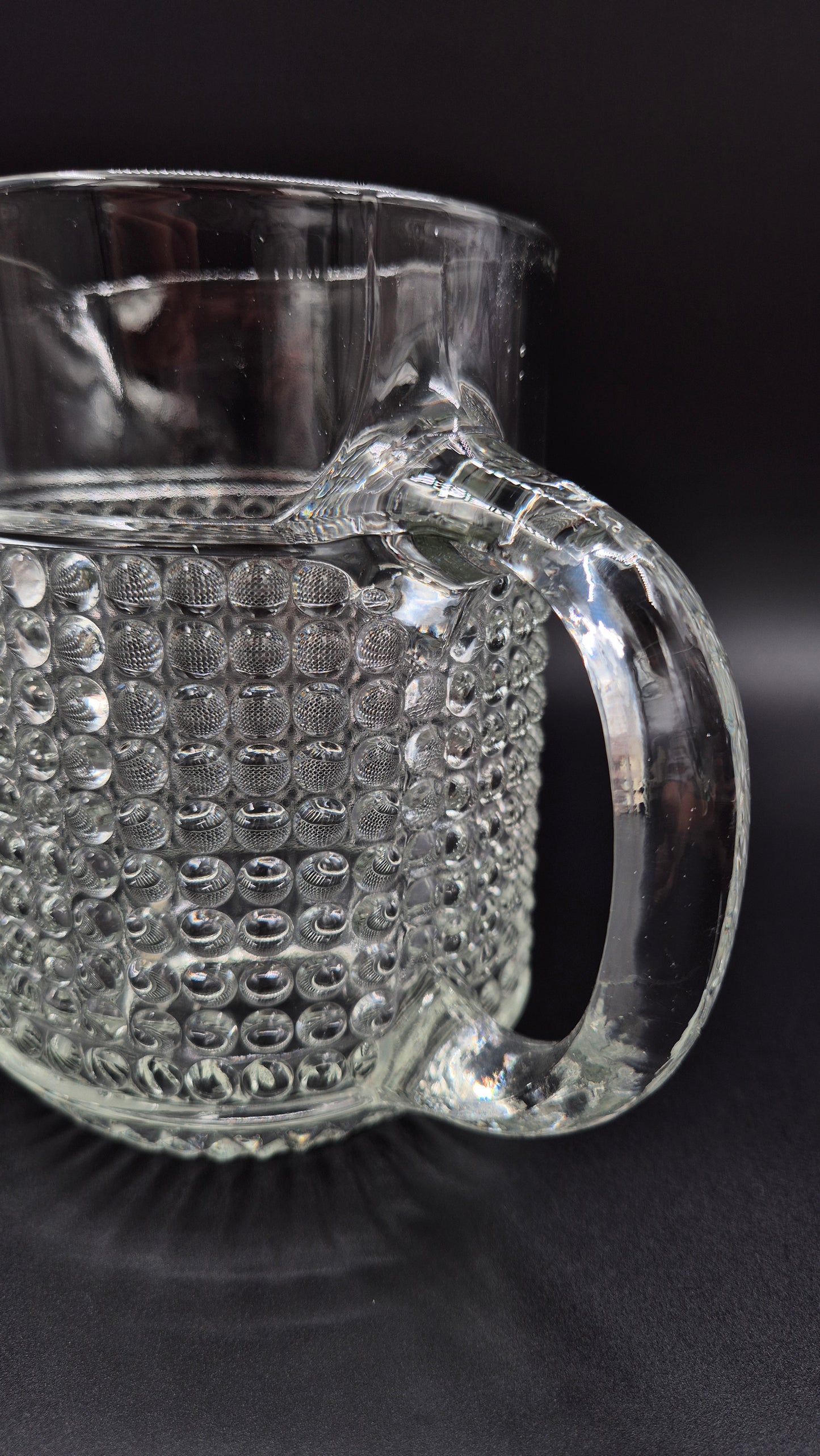 Vintage 1970s Barokki Glass Jug