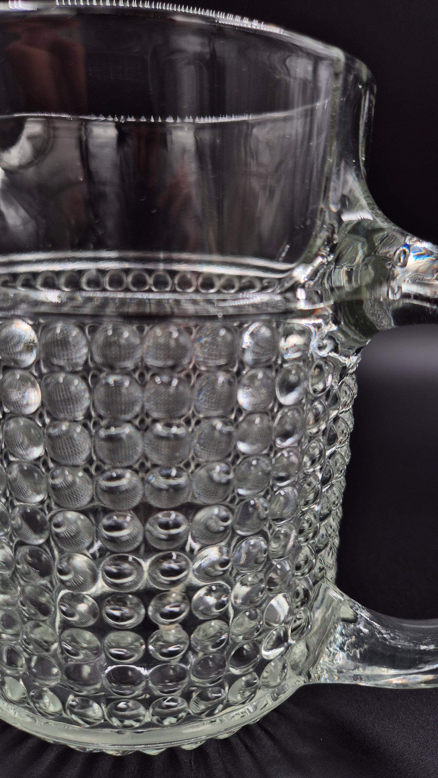 Vintage 1970s Barokki Glass Jug