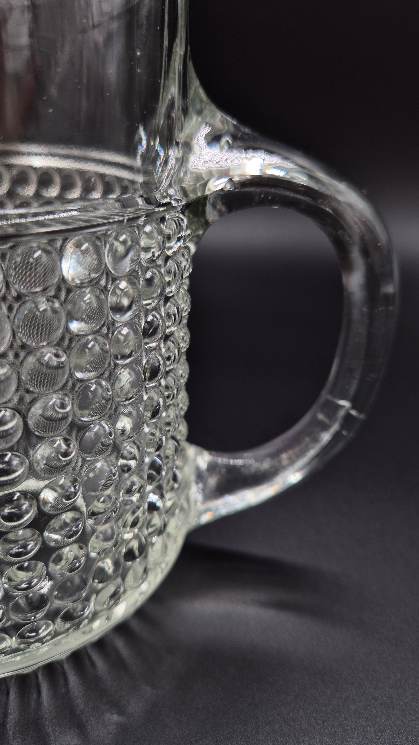 Vintage 1970s Barokki Glass Jug