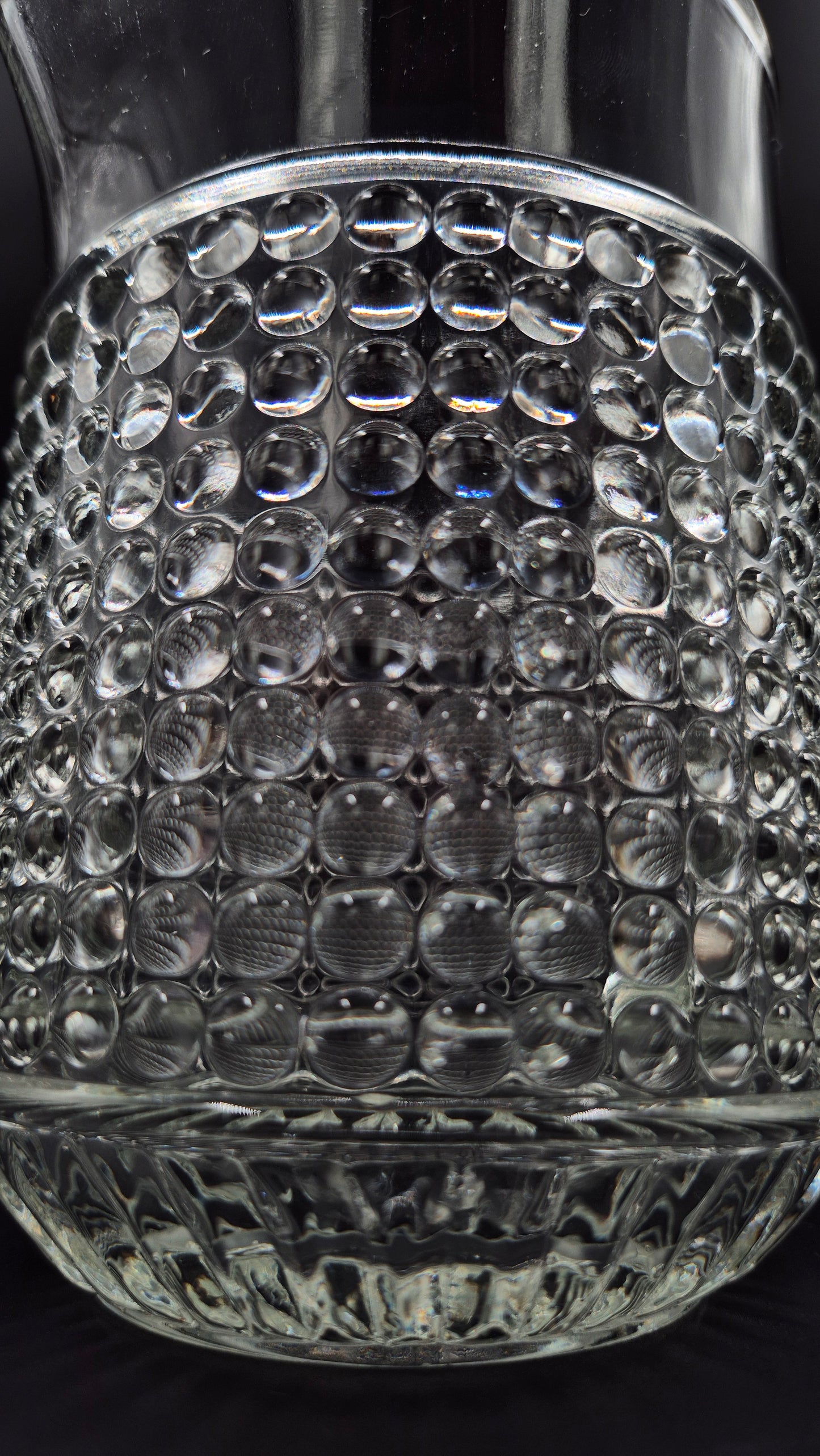 Vintage 1970s Barokki Glass Jug