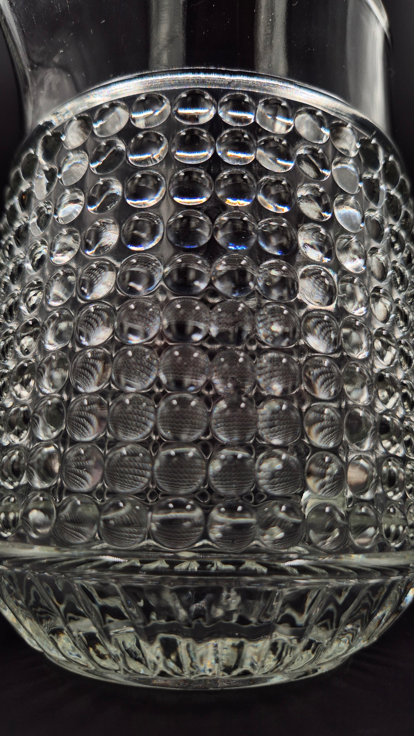 Vintage 1970s Barokki Glass Jug