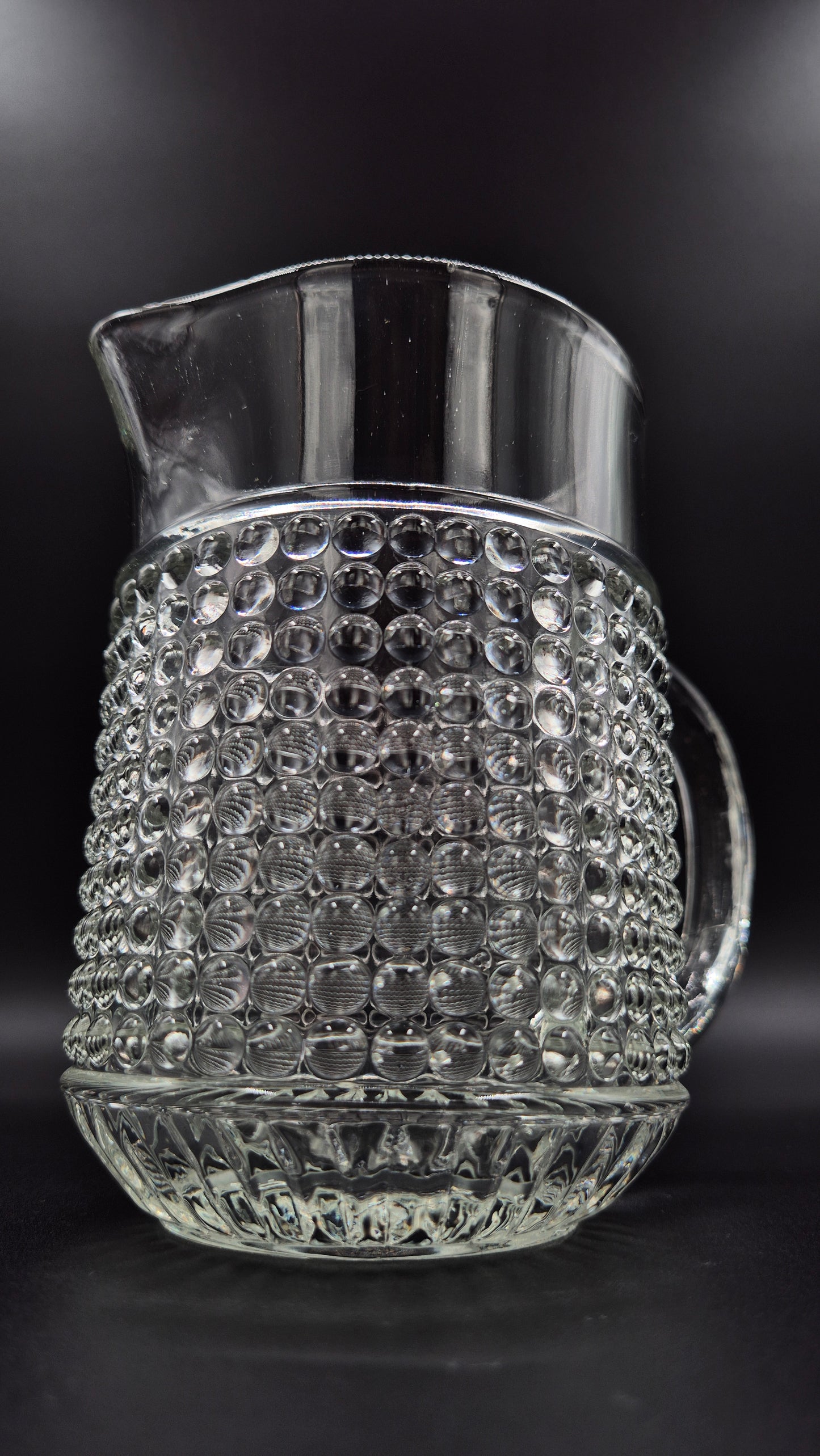 Vintage 1970s Barokki Glass Jug