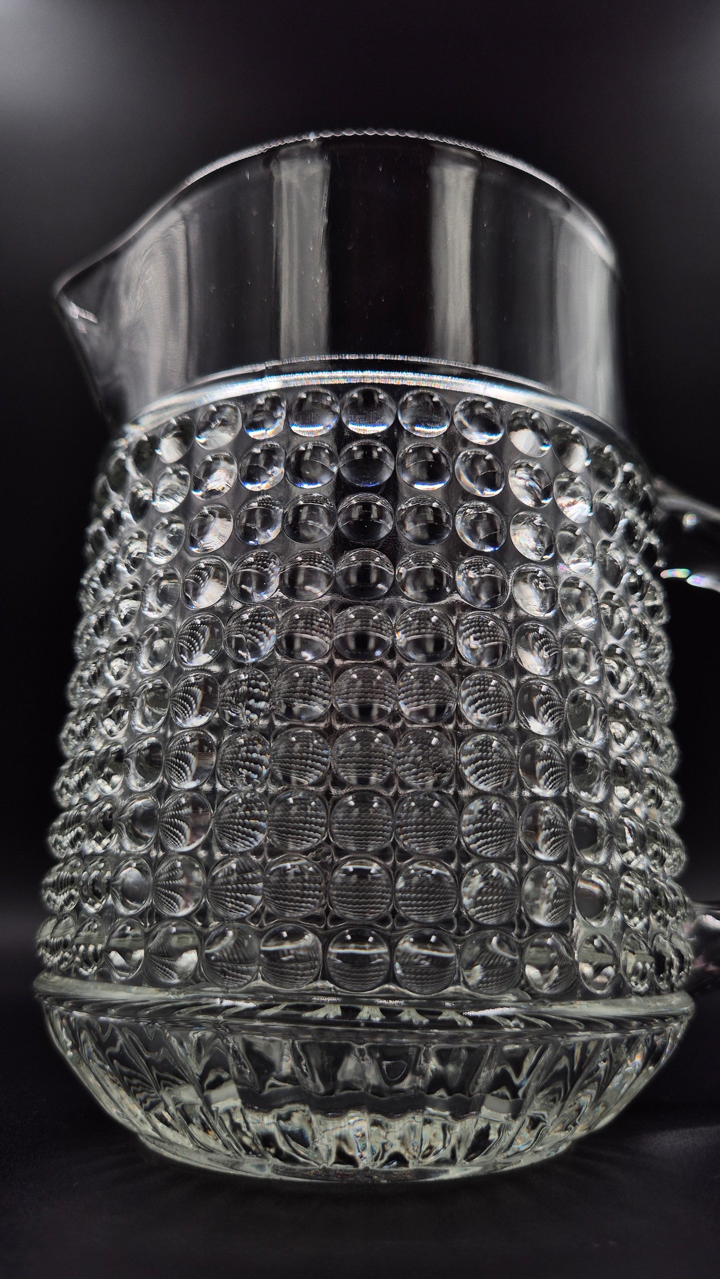 Vintage 1970s Barokki Glass Jug