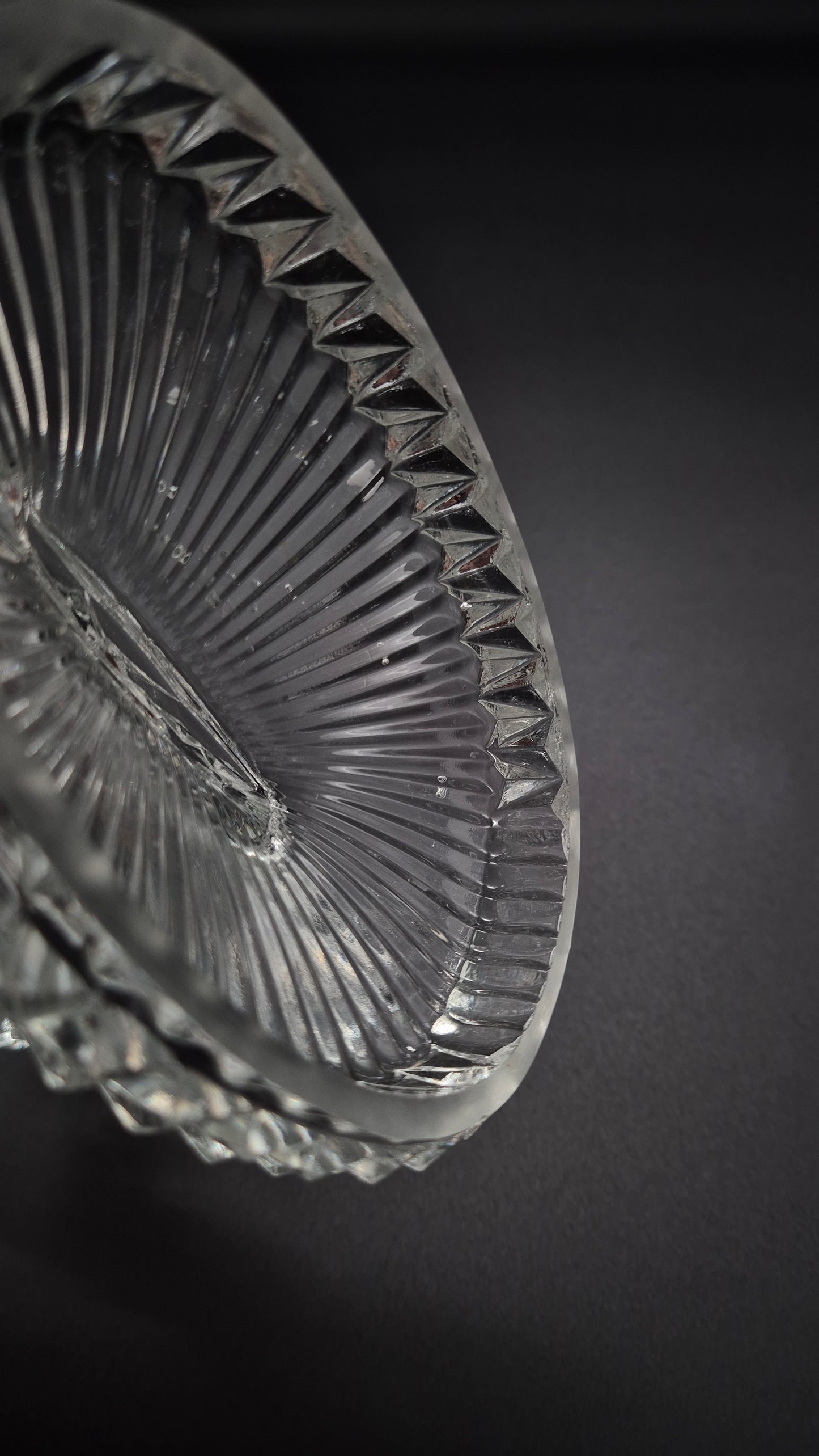 Art Deco Pressed Glass Candelabra