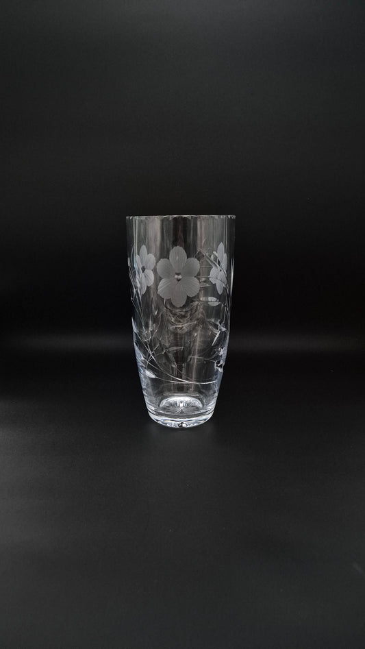 Large Crystal Vase. 28,5cm