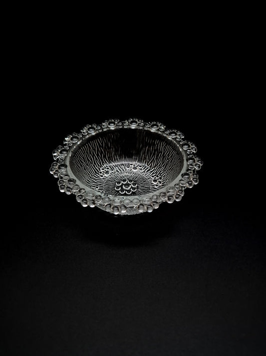 Vintage Glass Dessert Bowl (Set of Six)