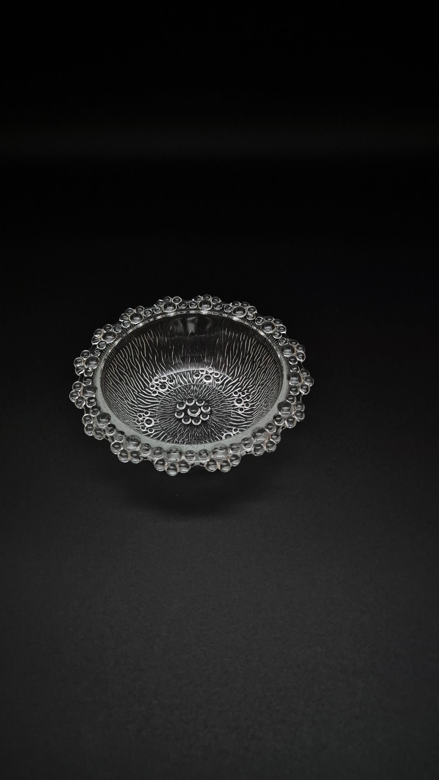 Vintage Glass Dessert Bowl (Set of Six)