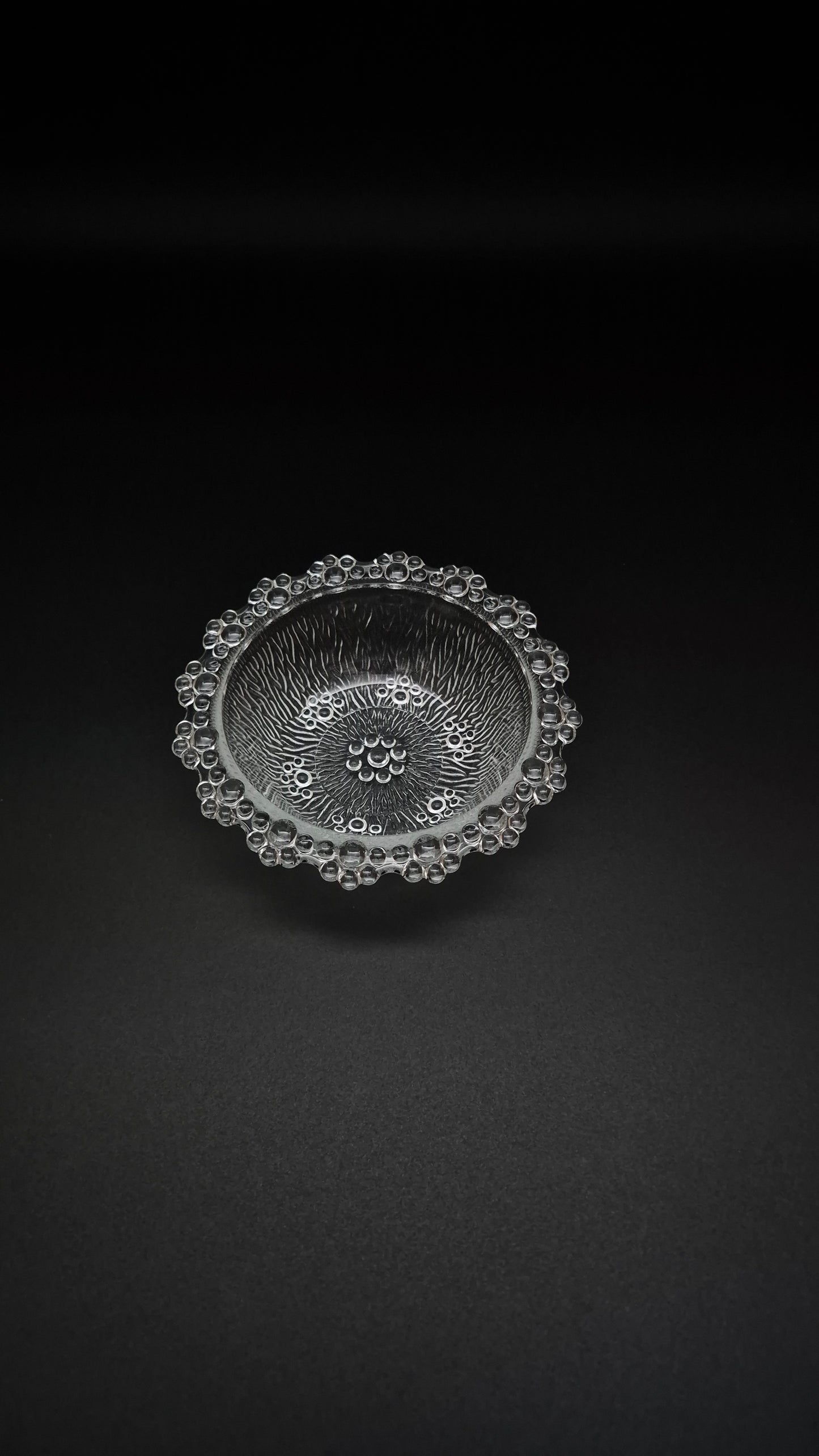 Vintage Glass Dessert Bowl (Set of Six)