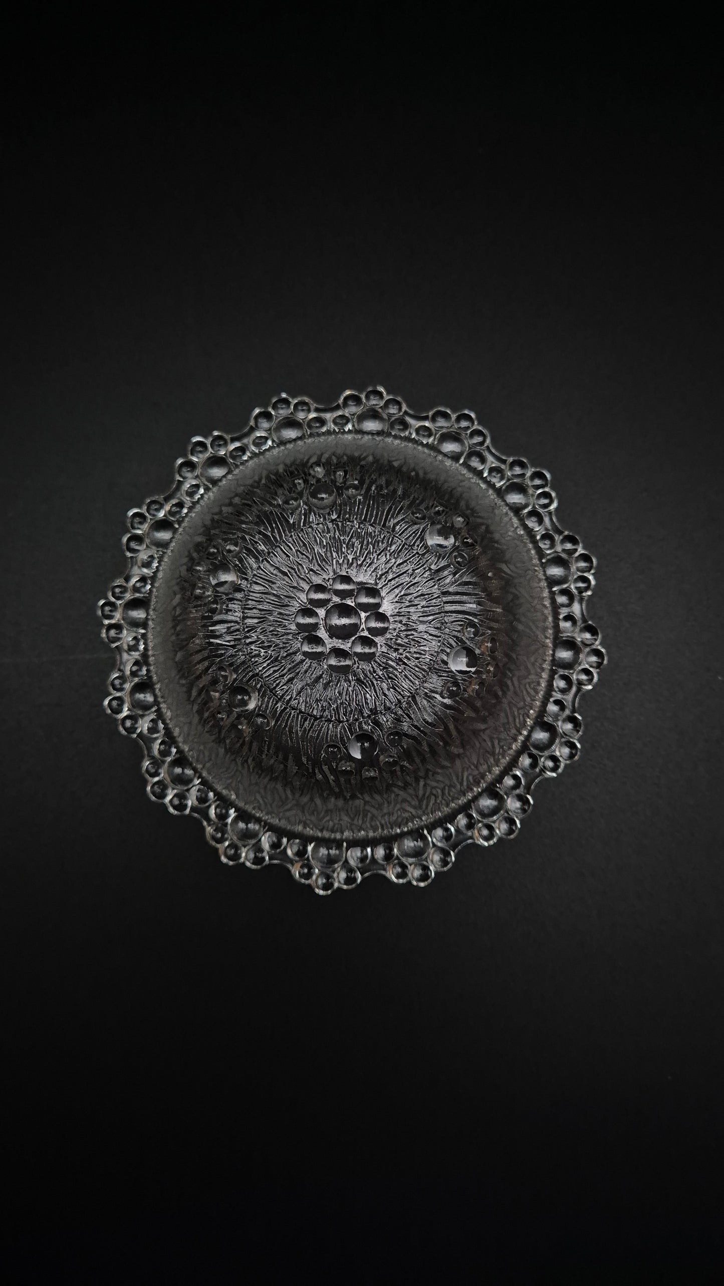 Vintage Glass Dessert Bowl (Set of Six)