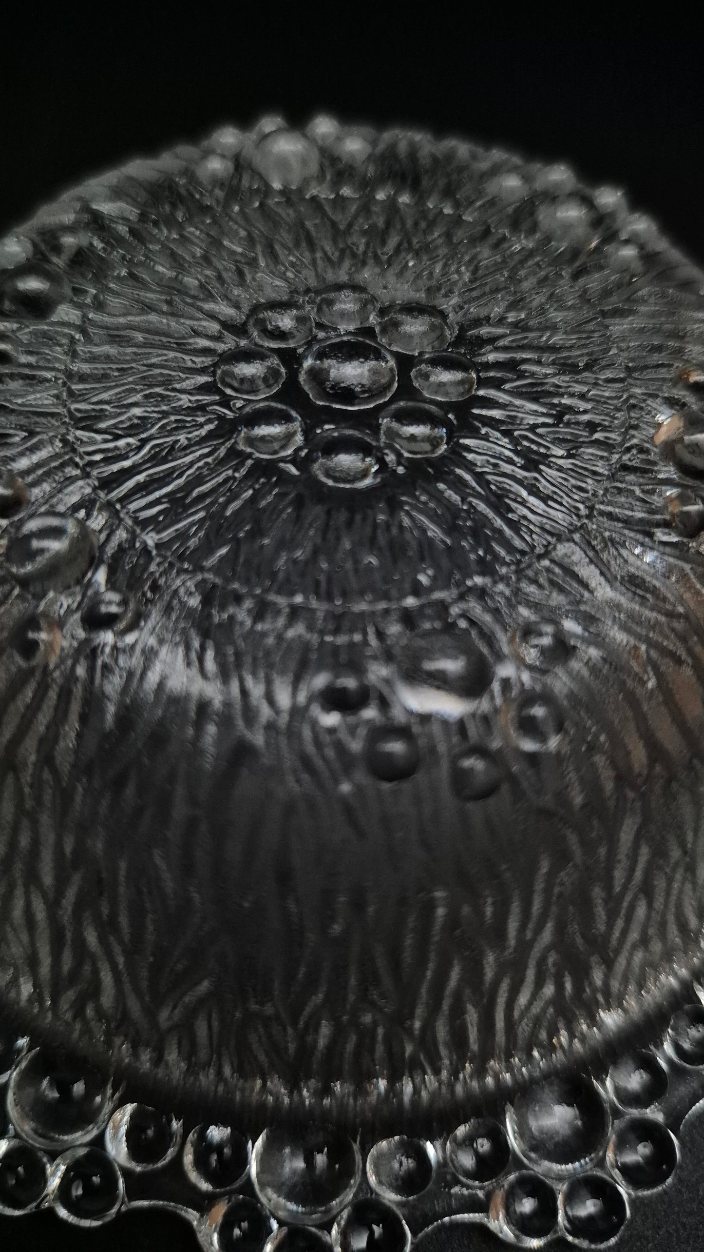 Vintage Glass Dessert Bowl (Set of Six)