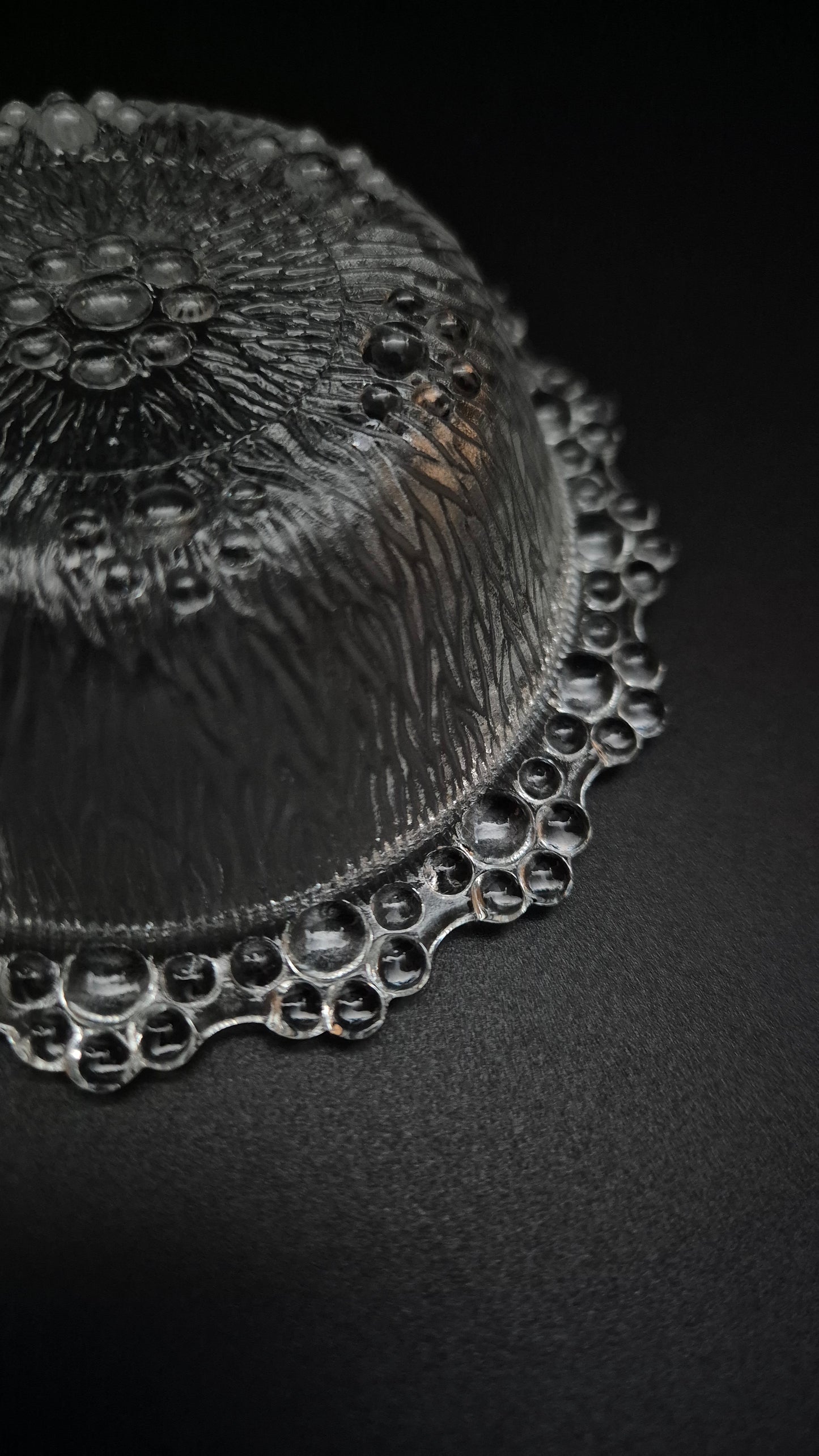 Vintage Glass Dessert Bowl (Set of Six)