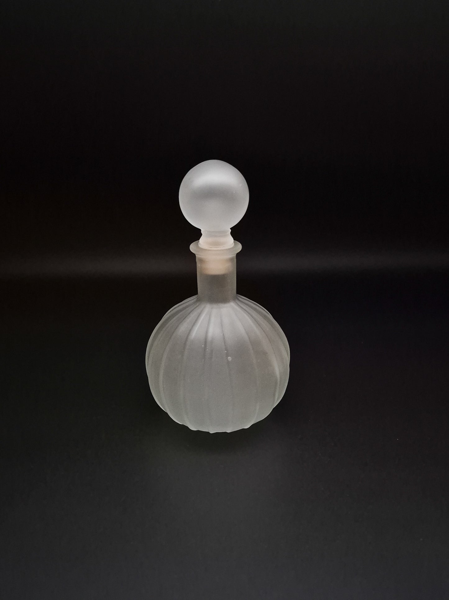 1950s Frosted Glass Vanity Perfume Bottle