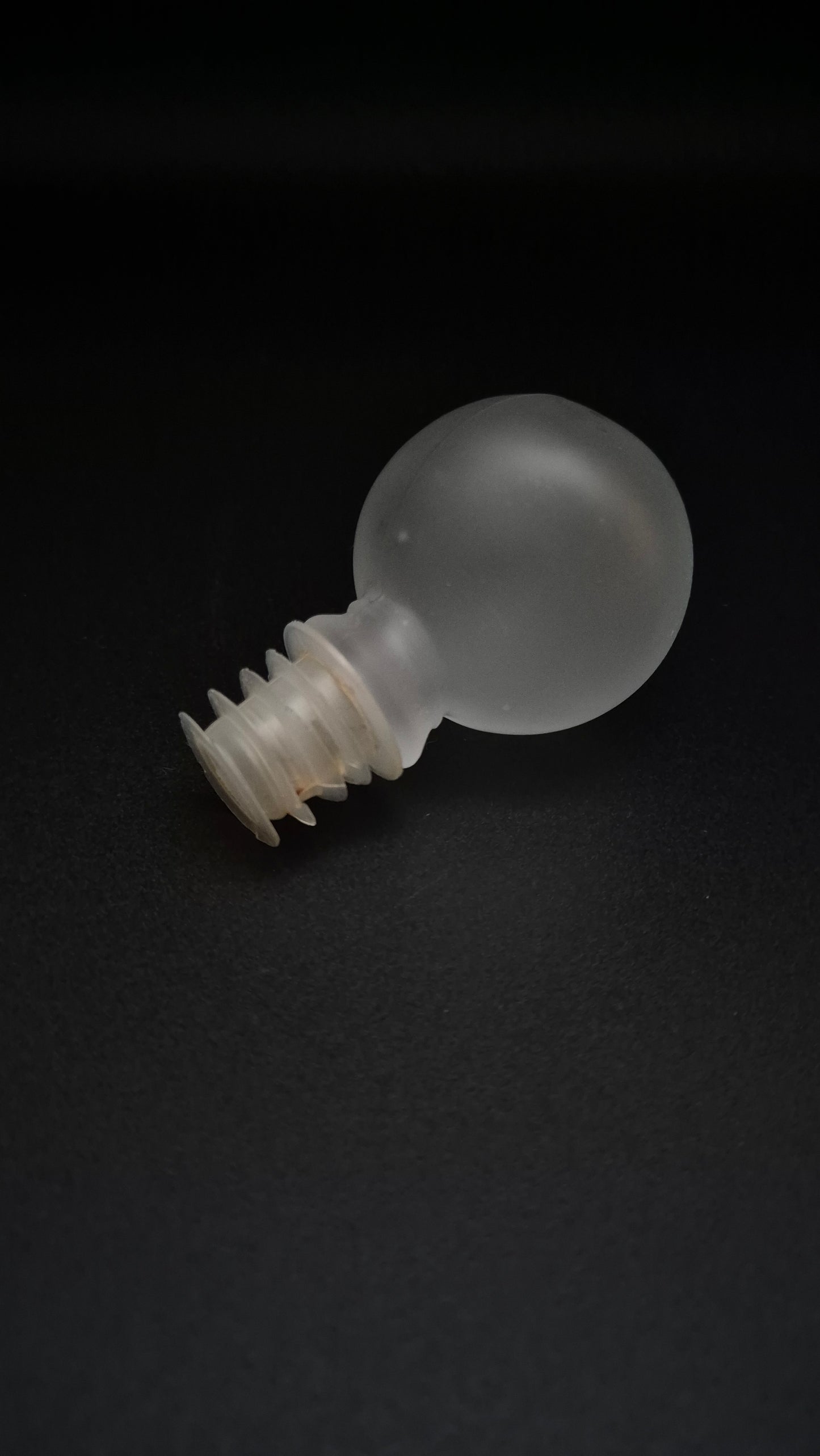 1950s Frosted Glass Vanity Perfume Bottle