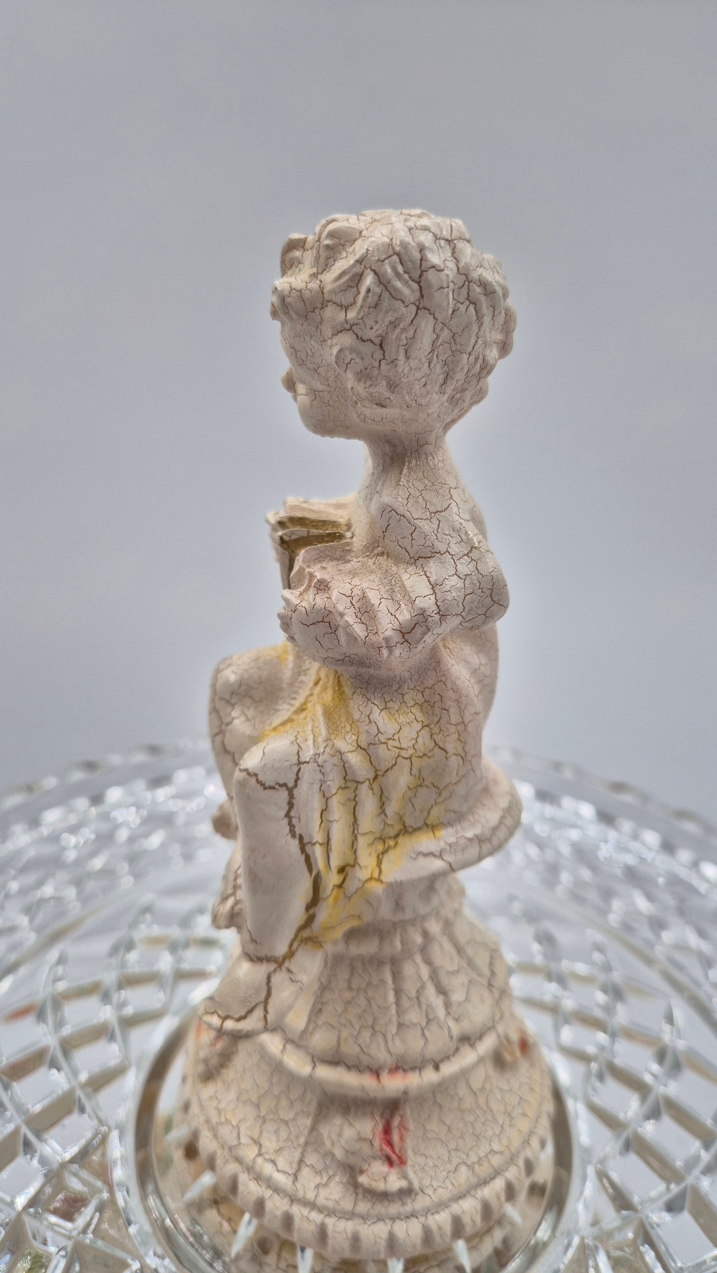 Vintage Decorated Serving Dish