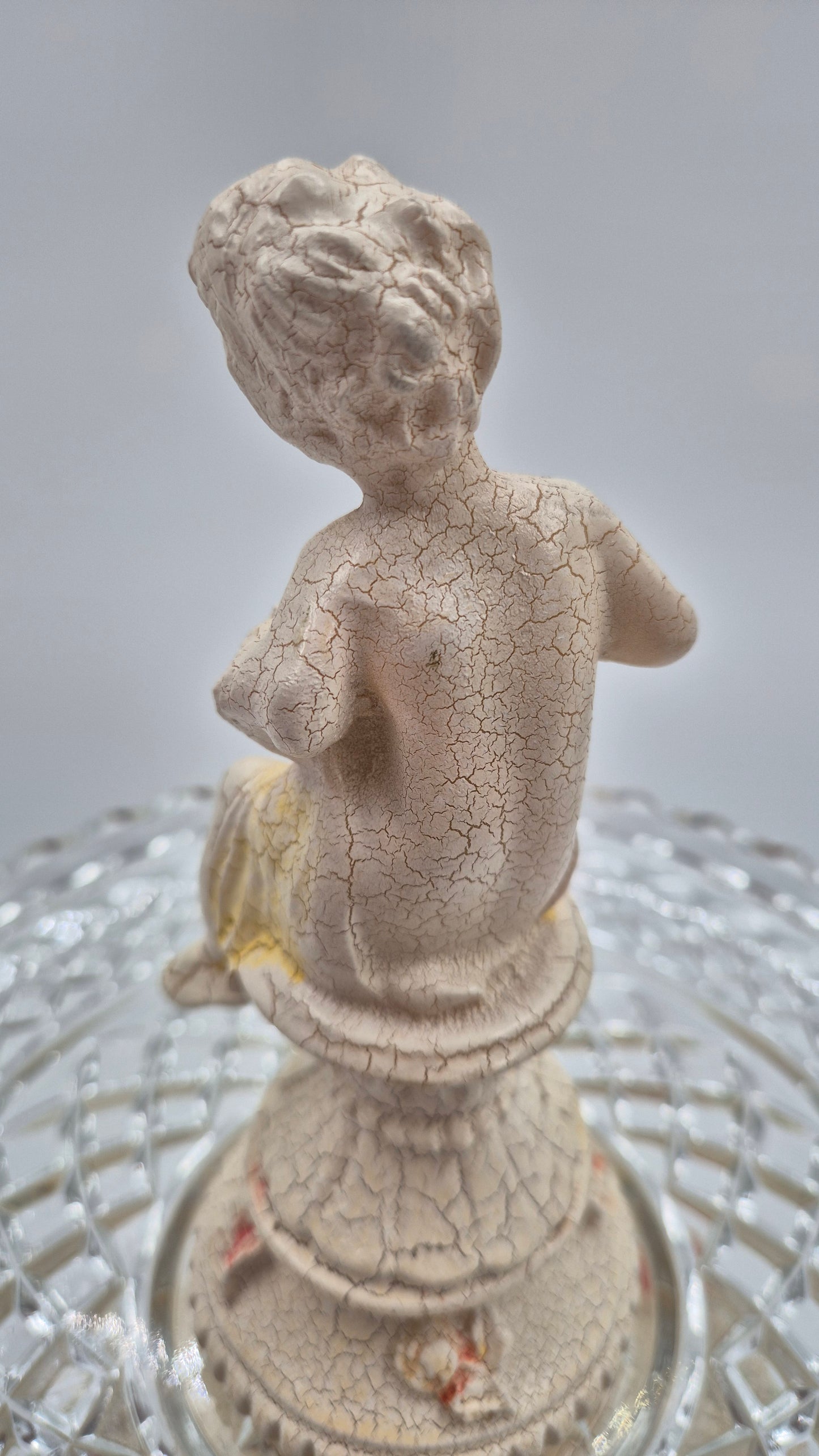 Vintage Decorated Serving Dish