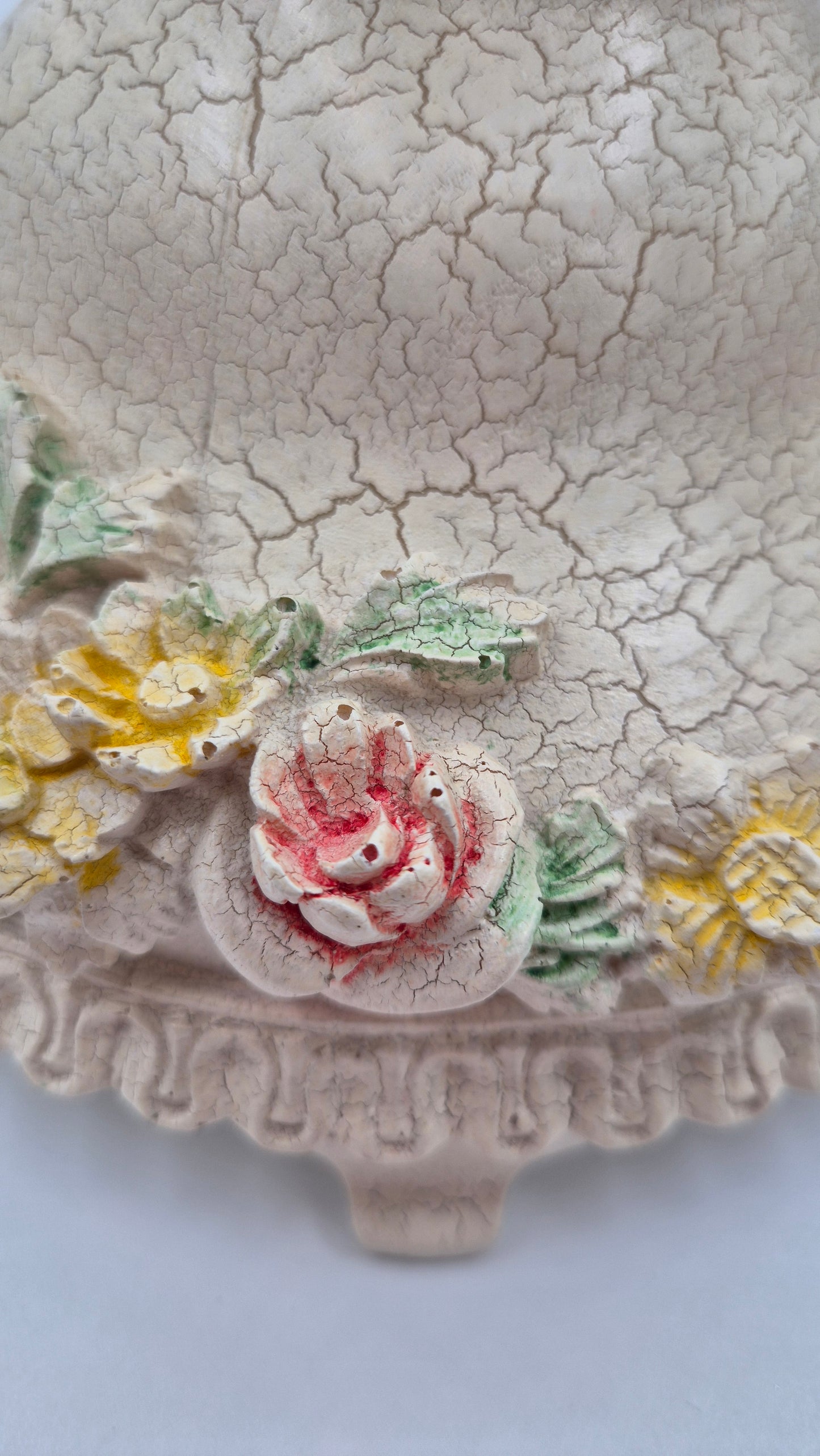 Vintage Decorated Serving Dish