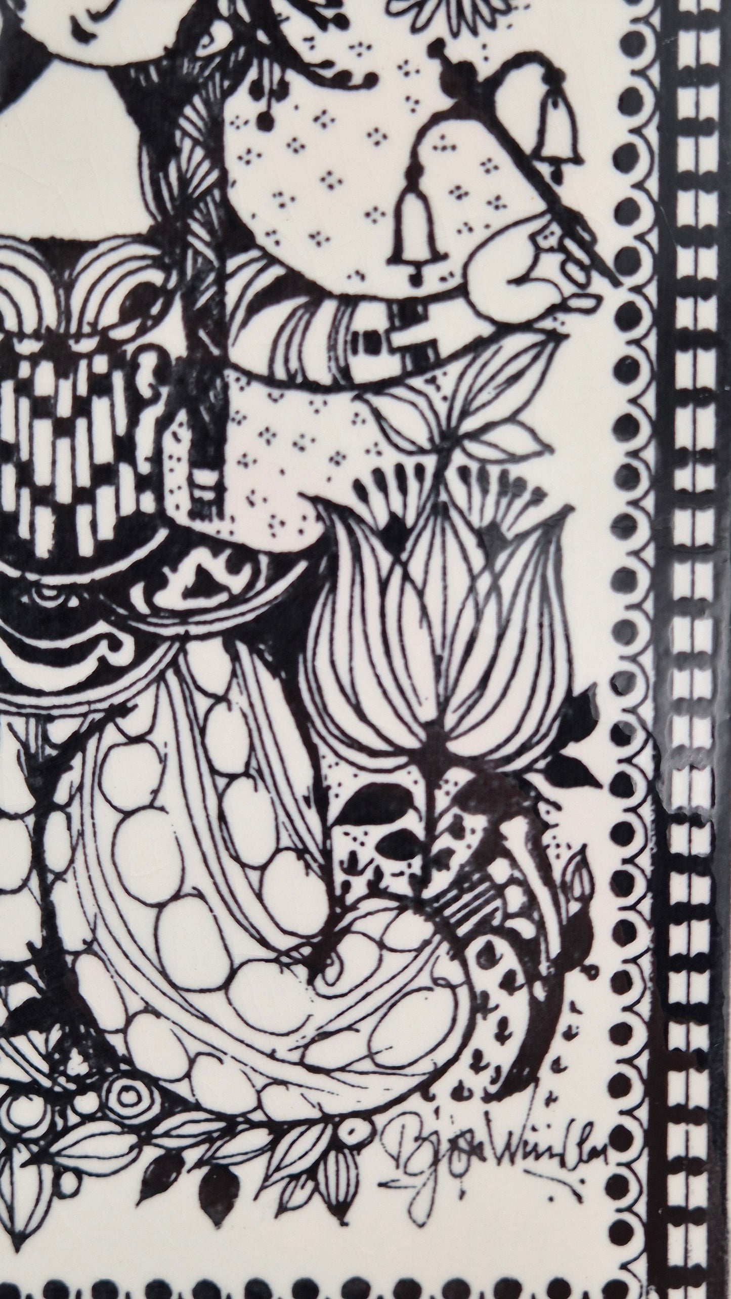 Björn Wiinblad Vintage Wall Plaque