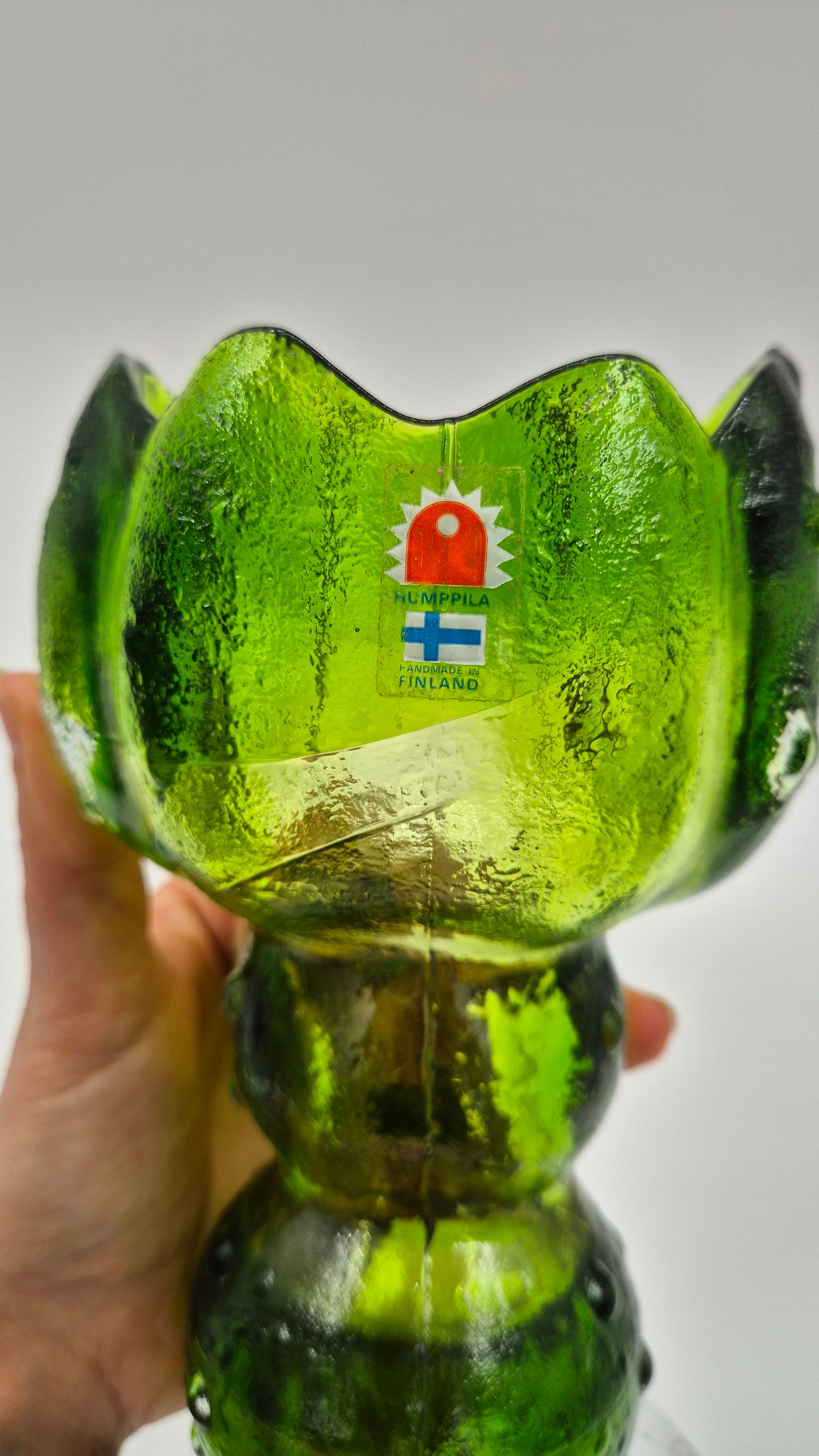 Vase Humppila vintage signé Pertti Santalahti