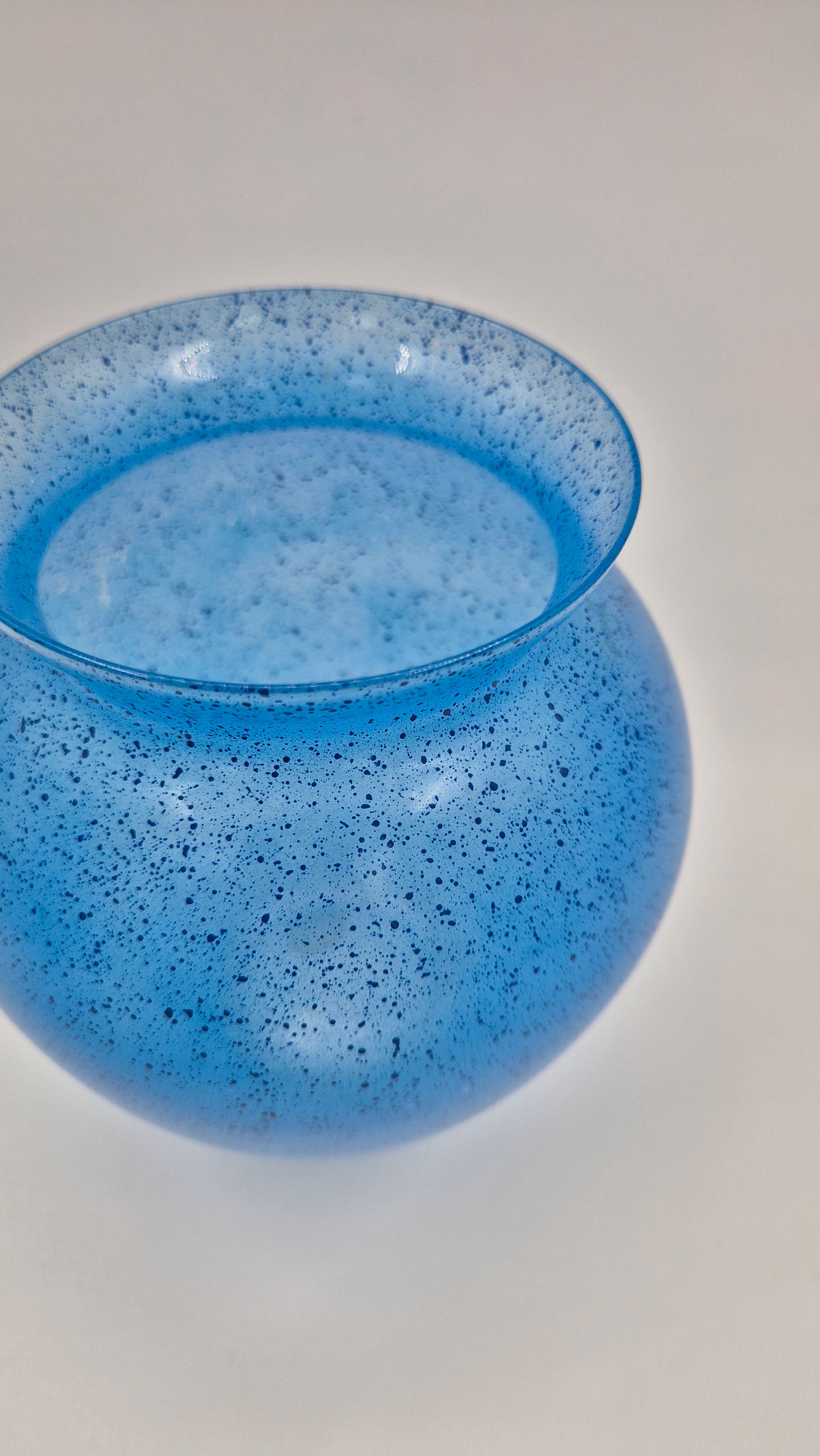 Bohemia Kristalblauwe Vaas