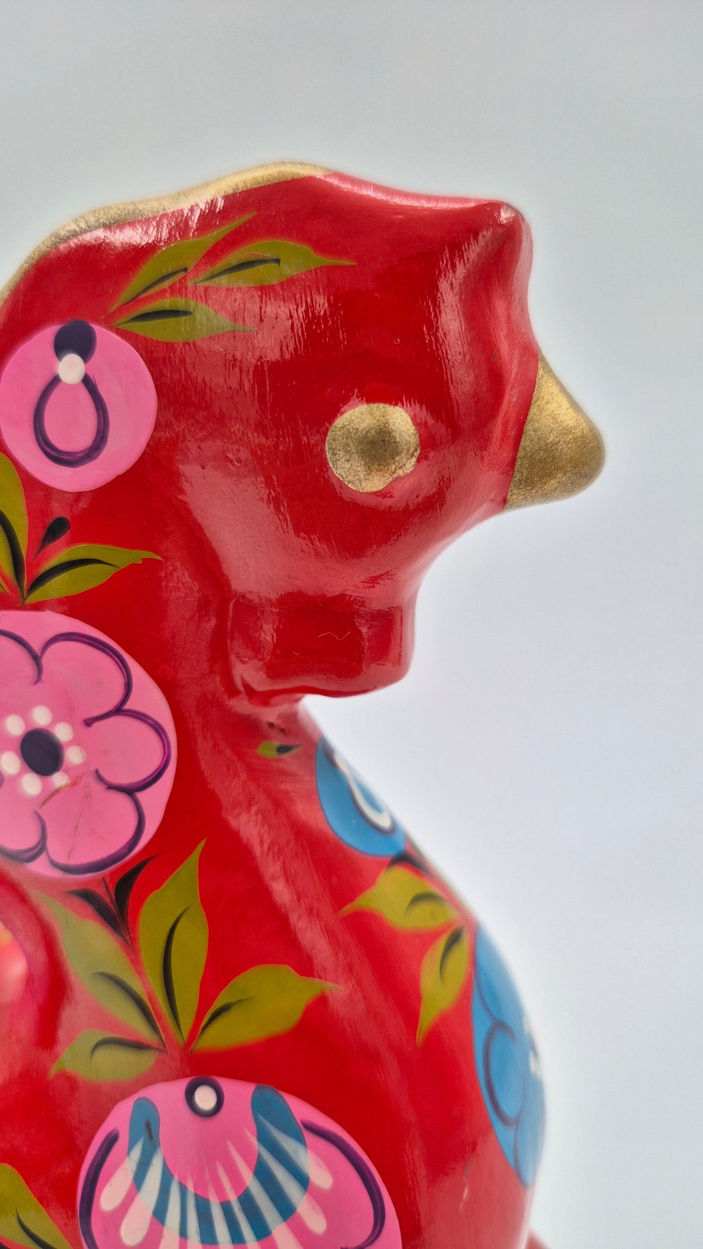 Vintage Khokhloma Horse