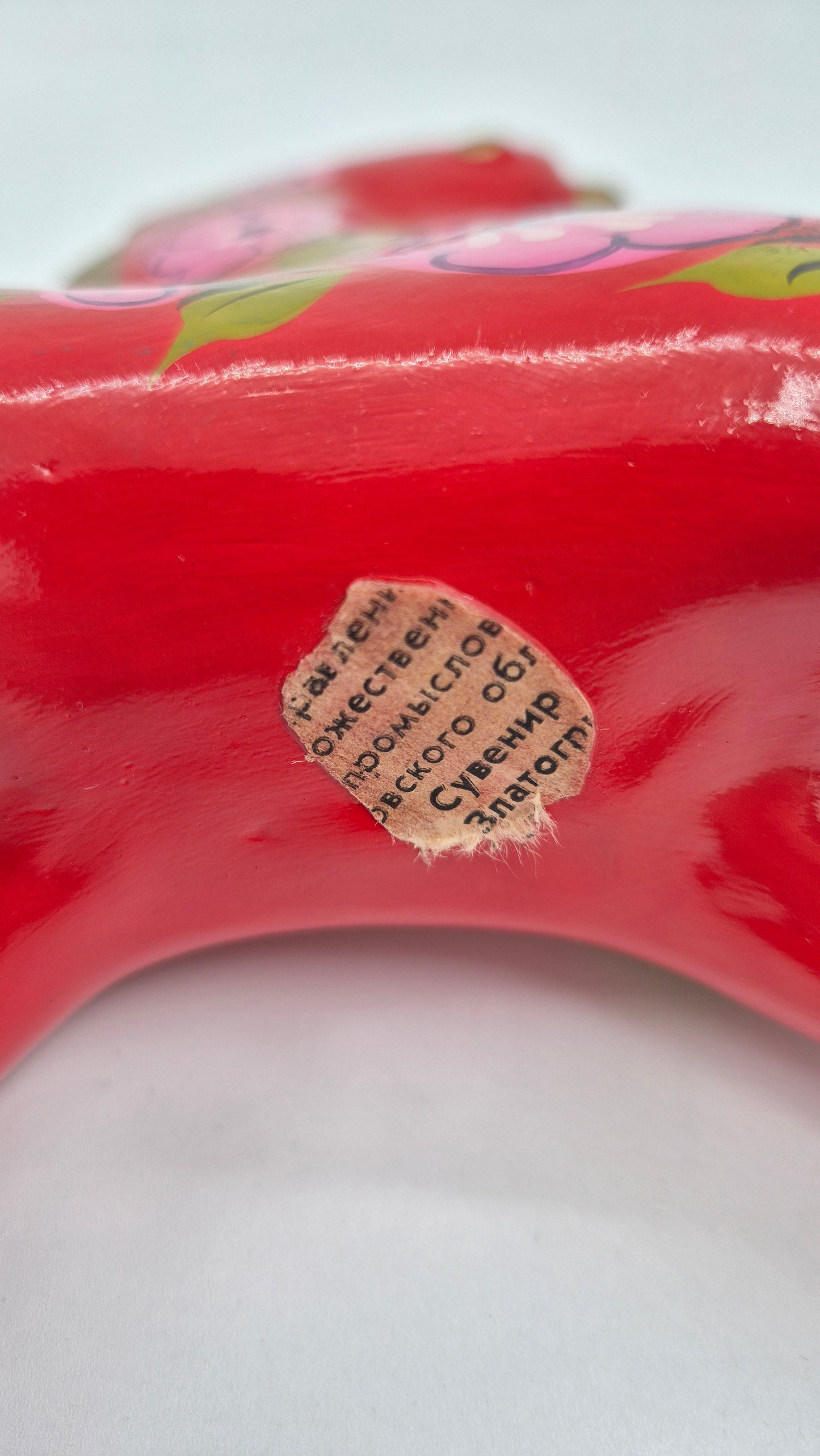 Vintage Khokhloma Horse