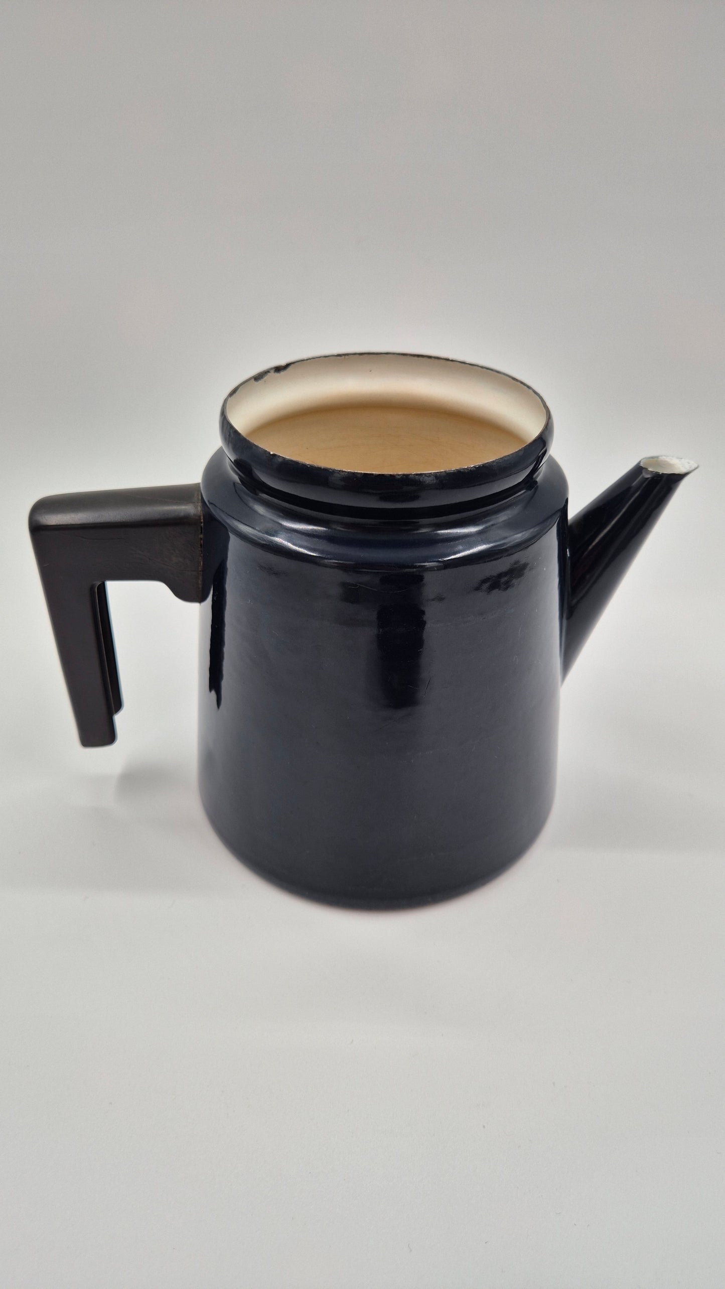 Pehtoori Enamel coffee pot / Enamel tea pot - Made in Finland 1957