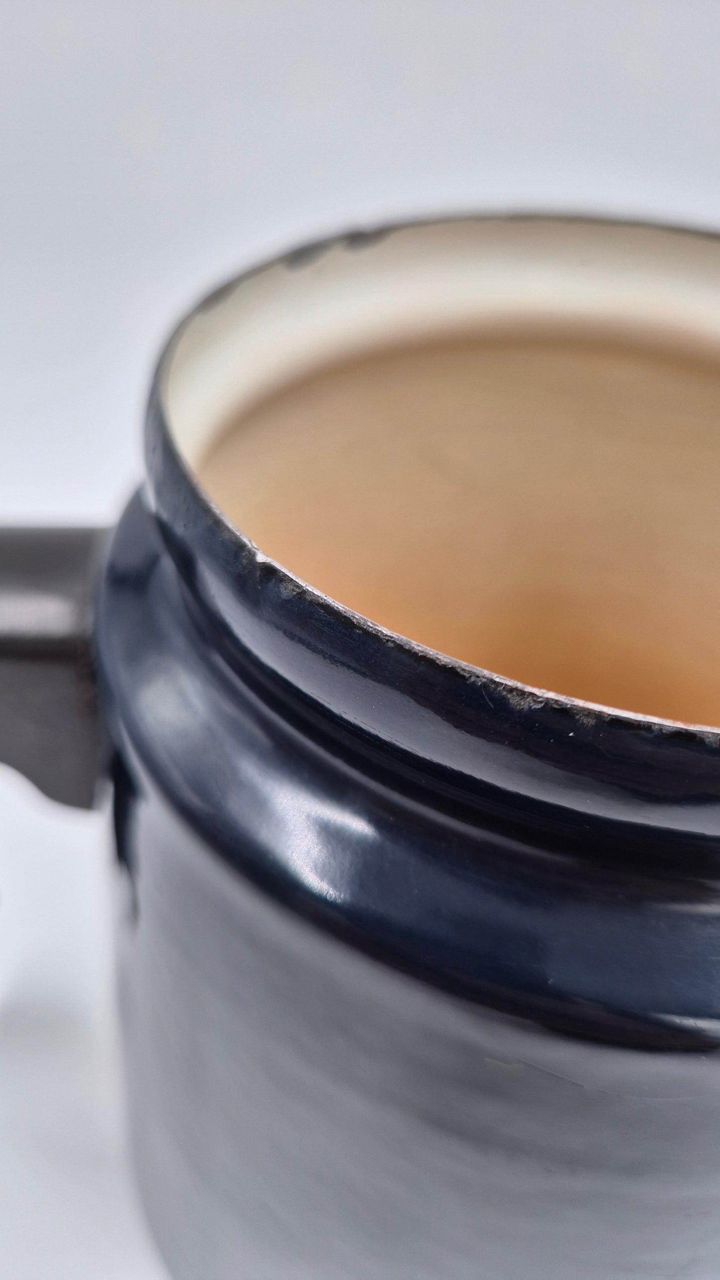 Pehtoori Enamel coffee pot / Enamel tea pot - Made in Finland 1957