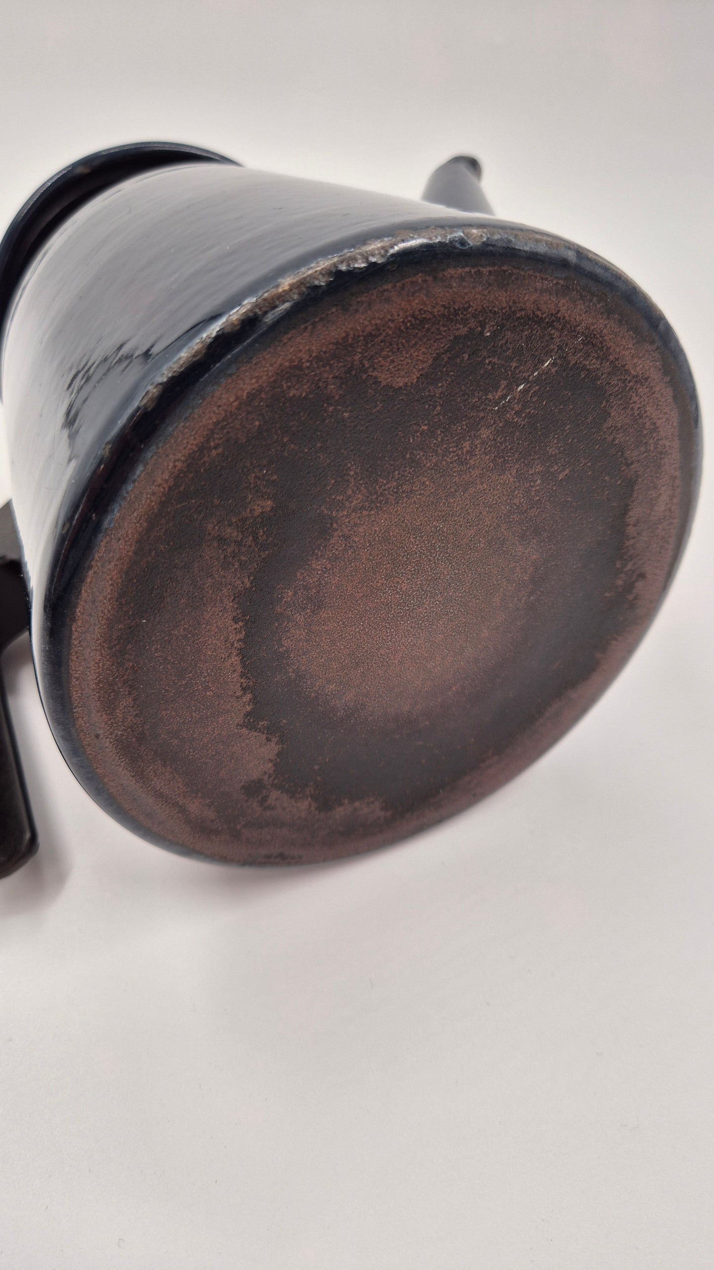 Pehtoori Enamel coffee pot / Enamel tea pot - Made in Finland 1957