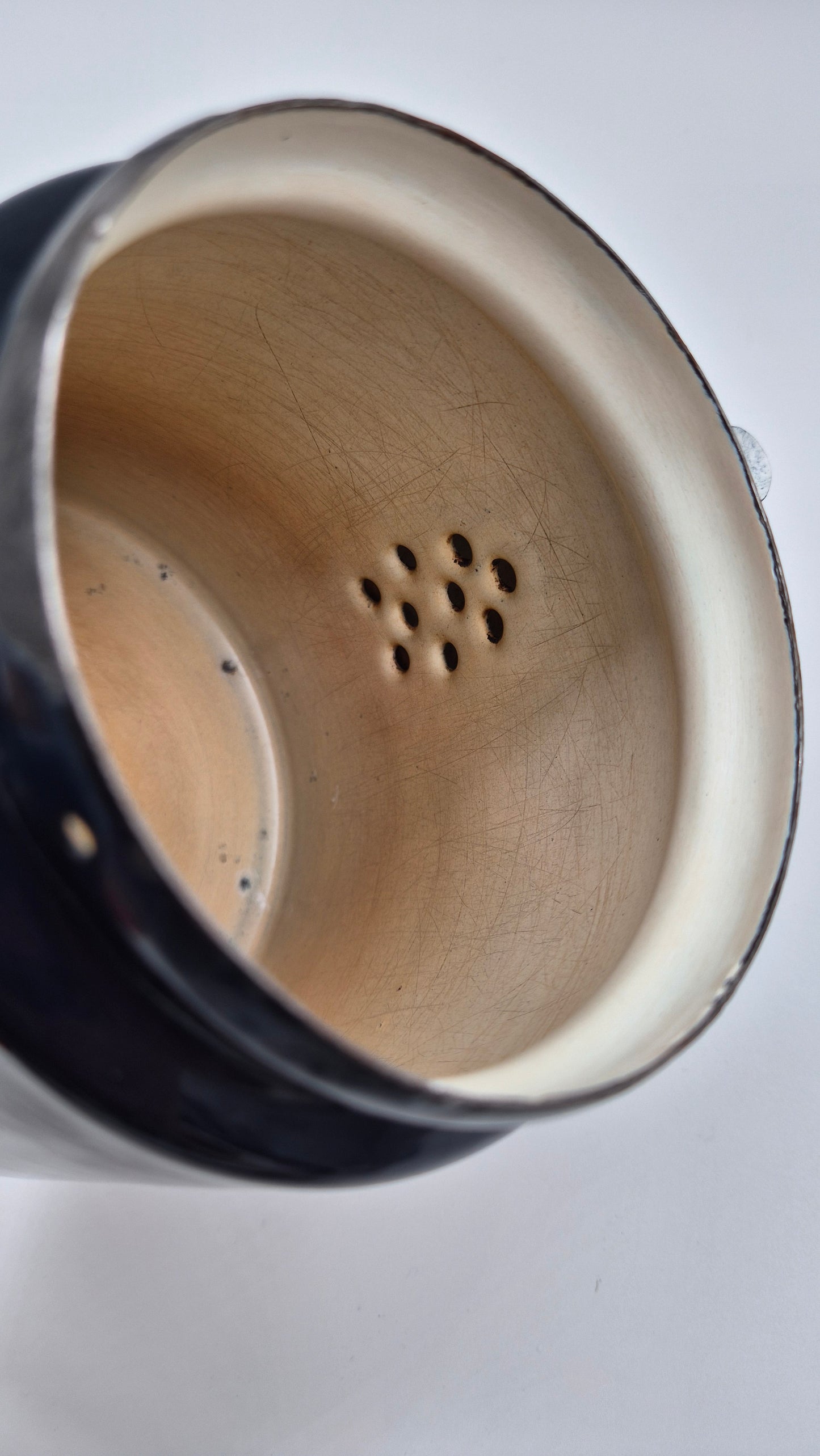 Pehtoori Enamel coffee pot / Enamel tea pot - Made in Finland 1957