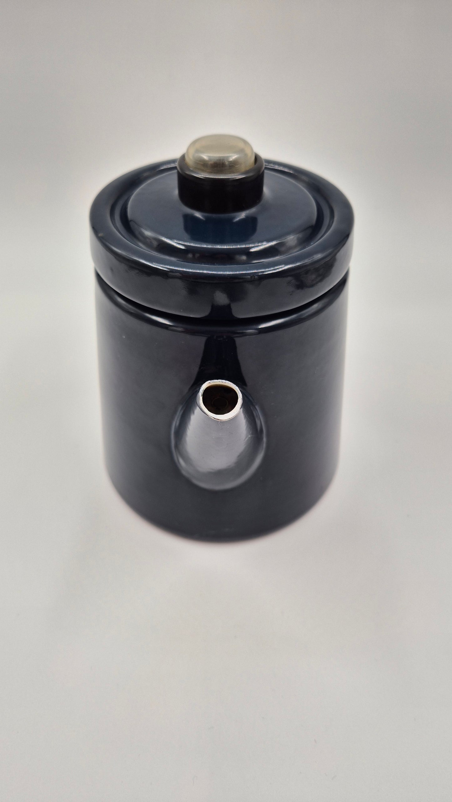 Pehtoori Enamel coffee pot / Enamel tea pot - Made in Finland 1957