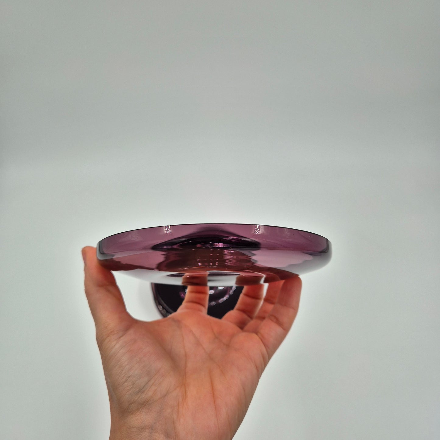 Kumela Dessert Plates Set of 6 – Elegant Purple Ceramic Dessert Plates