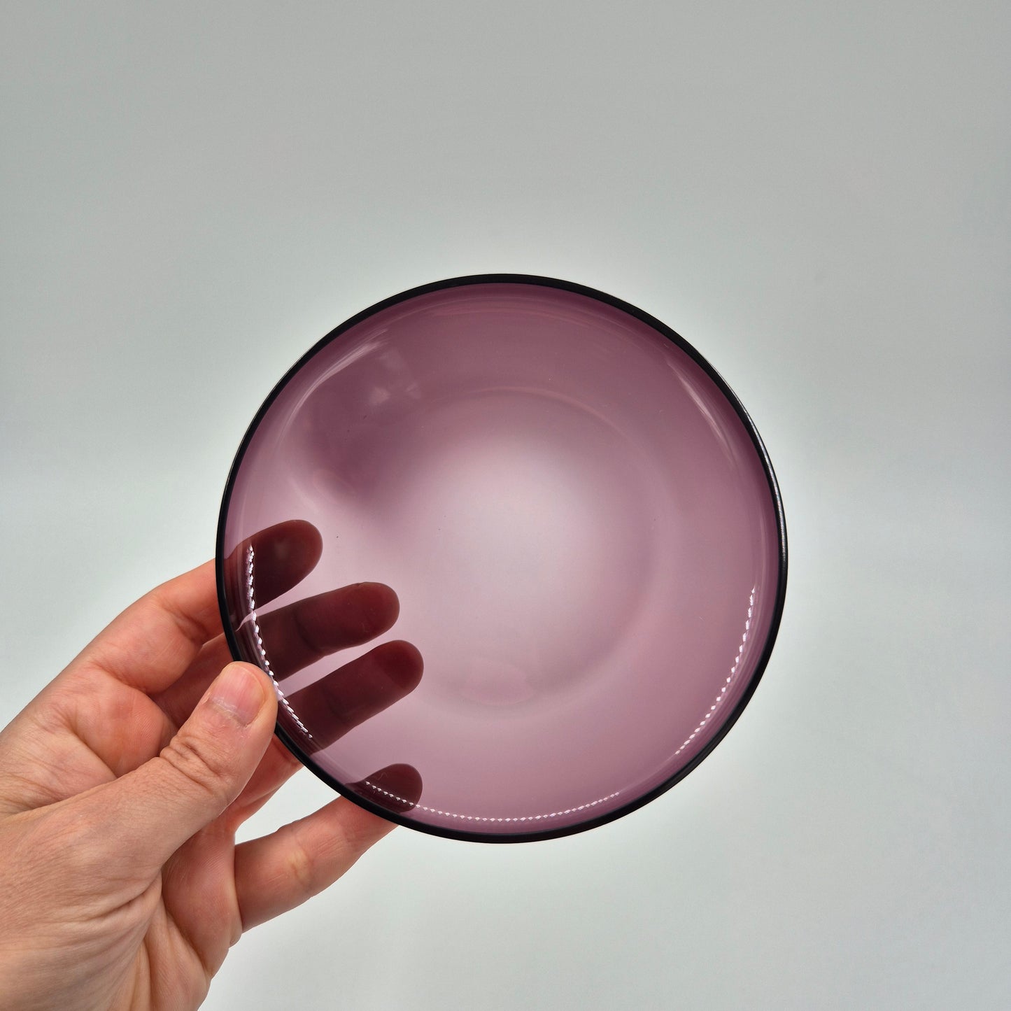 Kumela Dessert Plates Set of 6 – Elegant Purple Ceramic Dessert Plates