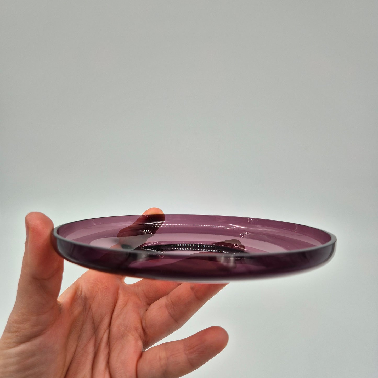 Kumela Dessert Plates Set of 6 – Elegant Purple Ceramic Dessert Plates