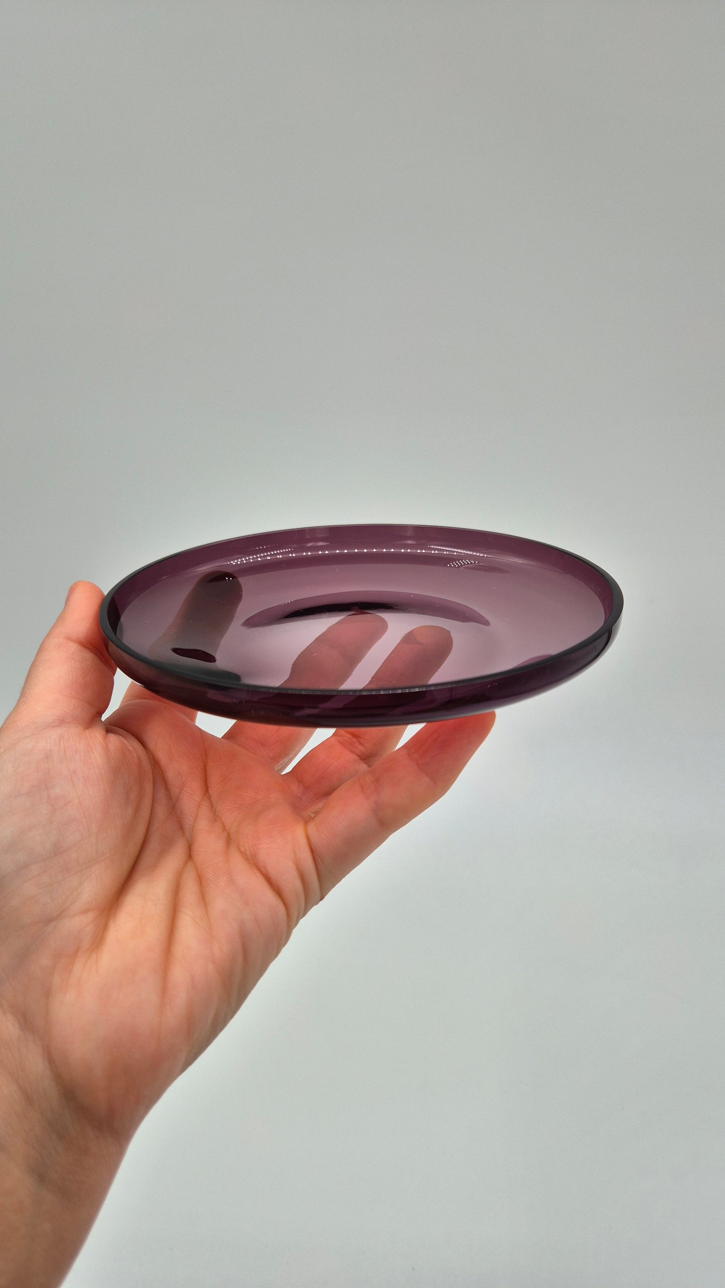 Kumela Dessert Plates Set of 6 – Elegant Purple Ceramic Dessert Plates