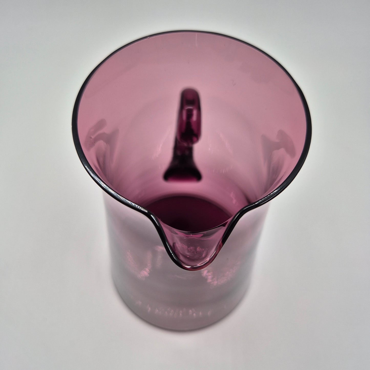 Kumela Purple Glass Jug – Vintage Finnish Glassware