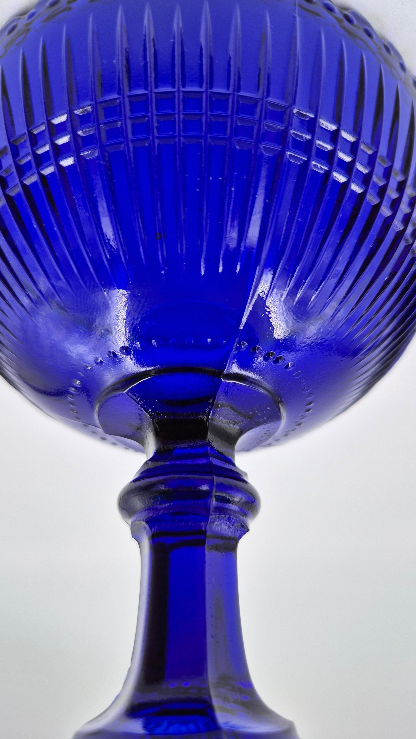 Nuutajärvi Notsjö Blue Glass Bowl – Vintage Finnish Design