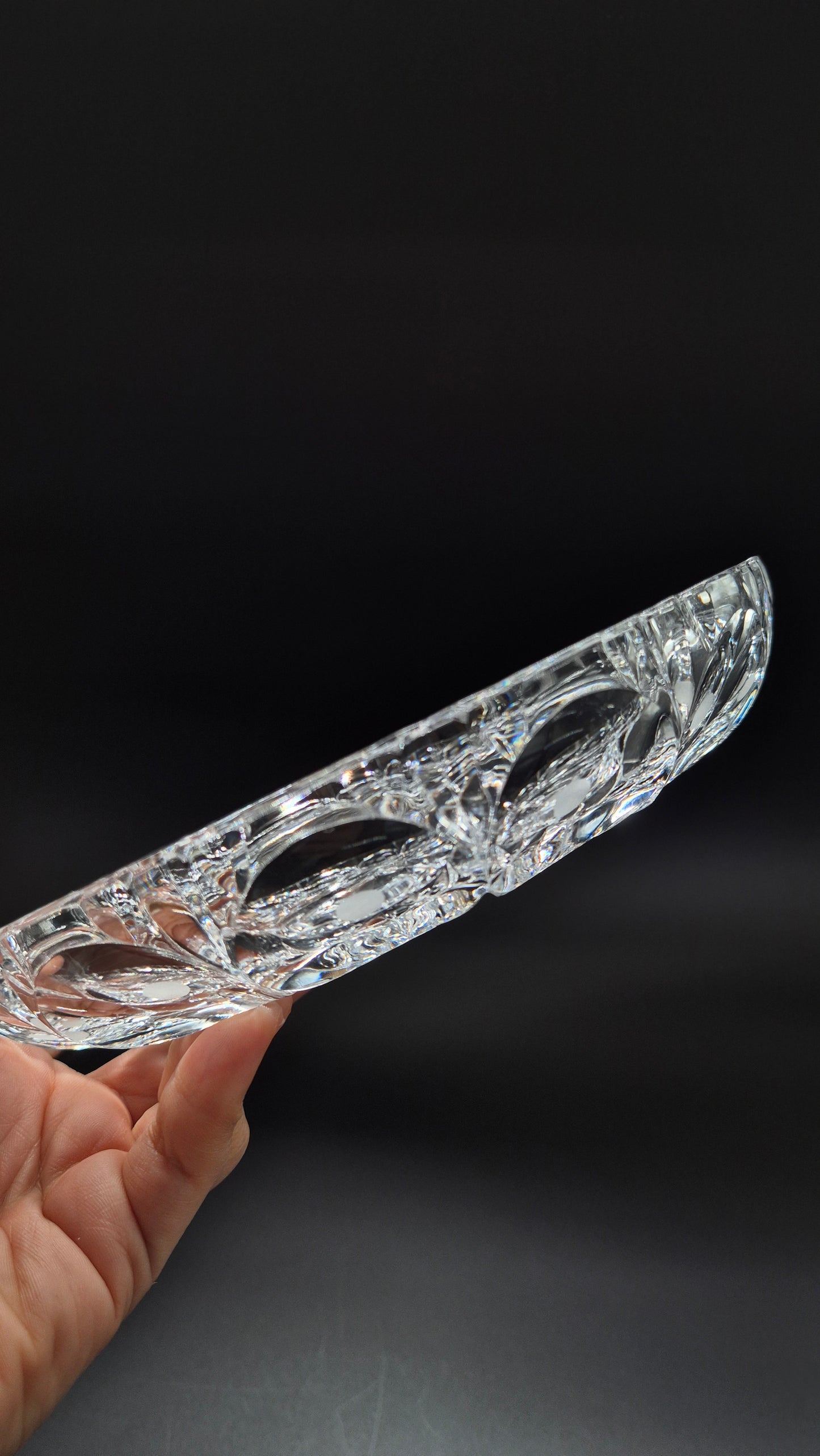 Riihimäen Lasi Crystal Bowl – Aimo Okkolin Design