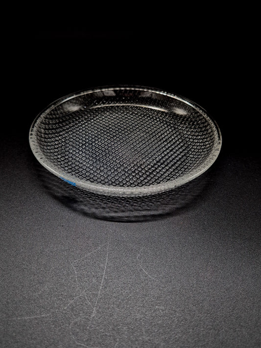 Nuutajärvi Pauliina glasplaat – vintage uit de jaren 90 van Kerttu Nurminen