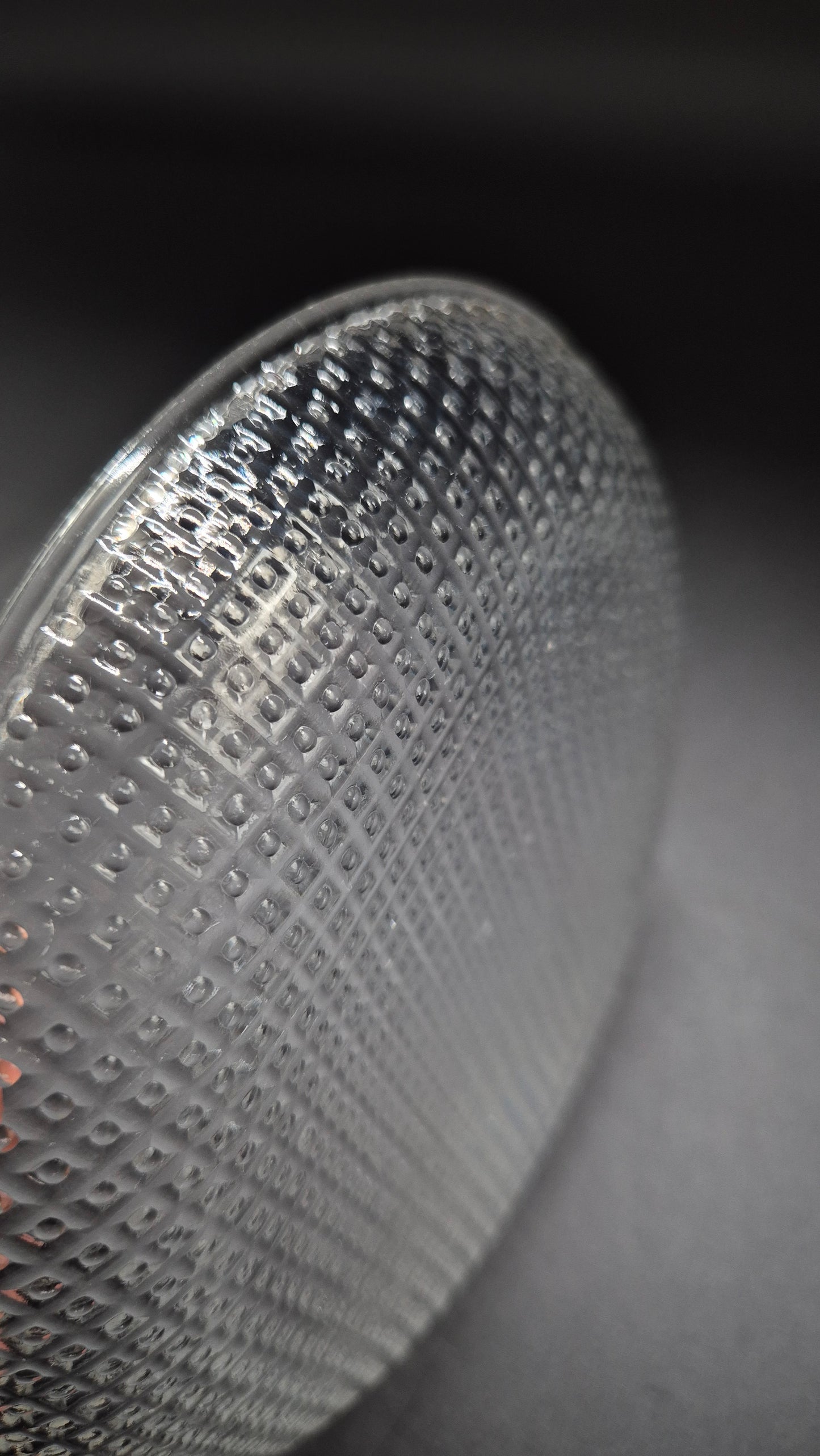 Set of Six Nuutajärvi Pauliina Glass Plate – 1990s Vintage by Kerttu Nurminen