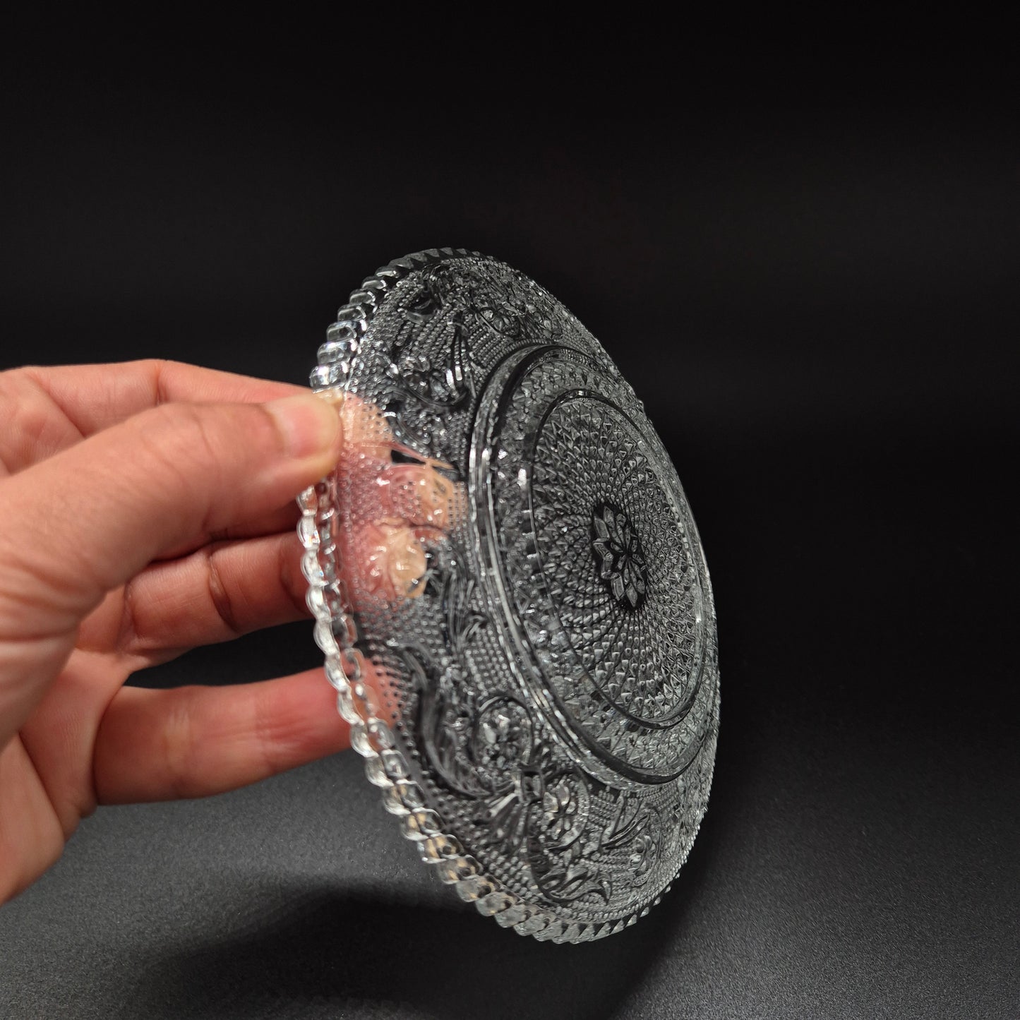 Vintage Dessert Plate – Elegant Retro Tableware (Set of Six)