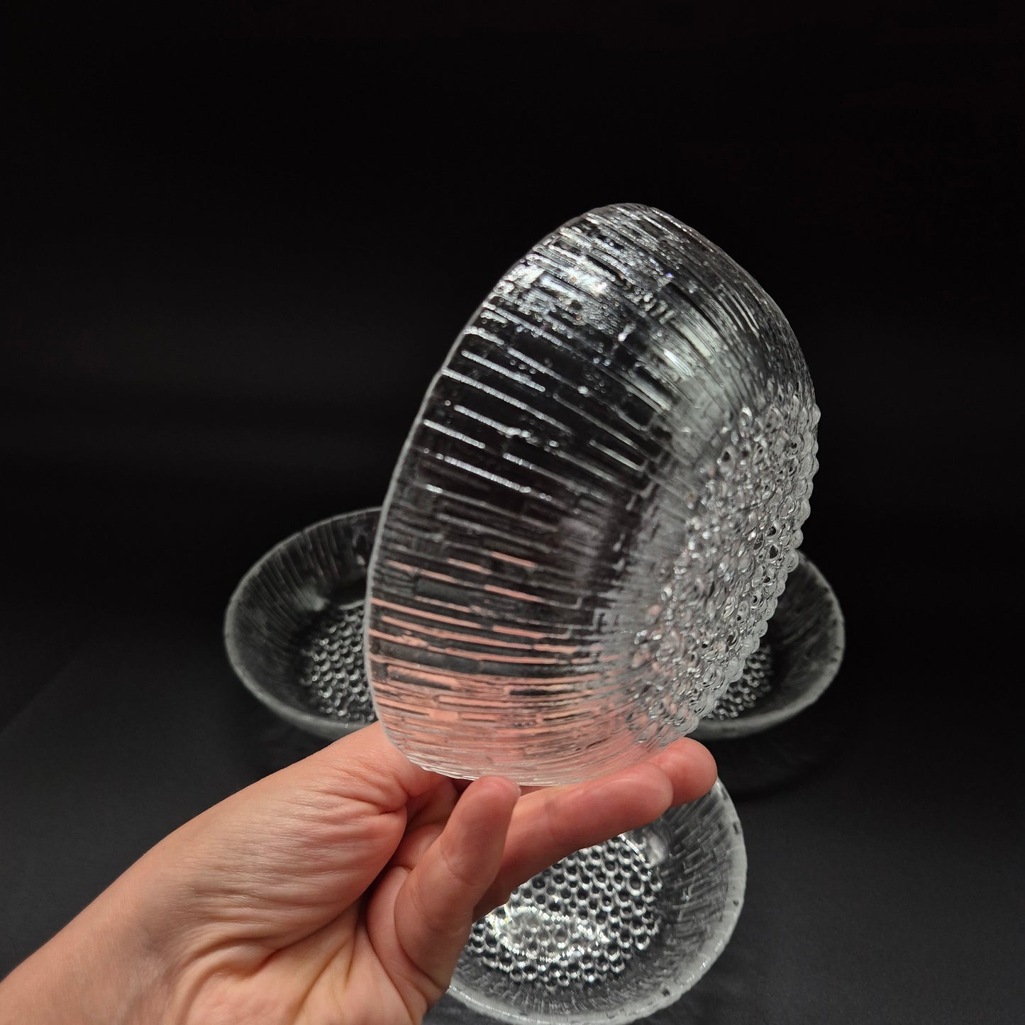 Iittala Ultima Thule Glass Bowl – Tapio Wirkkala Design