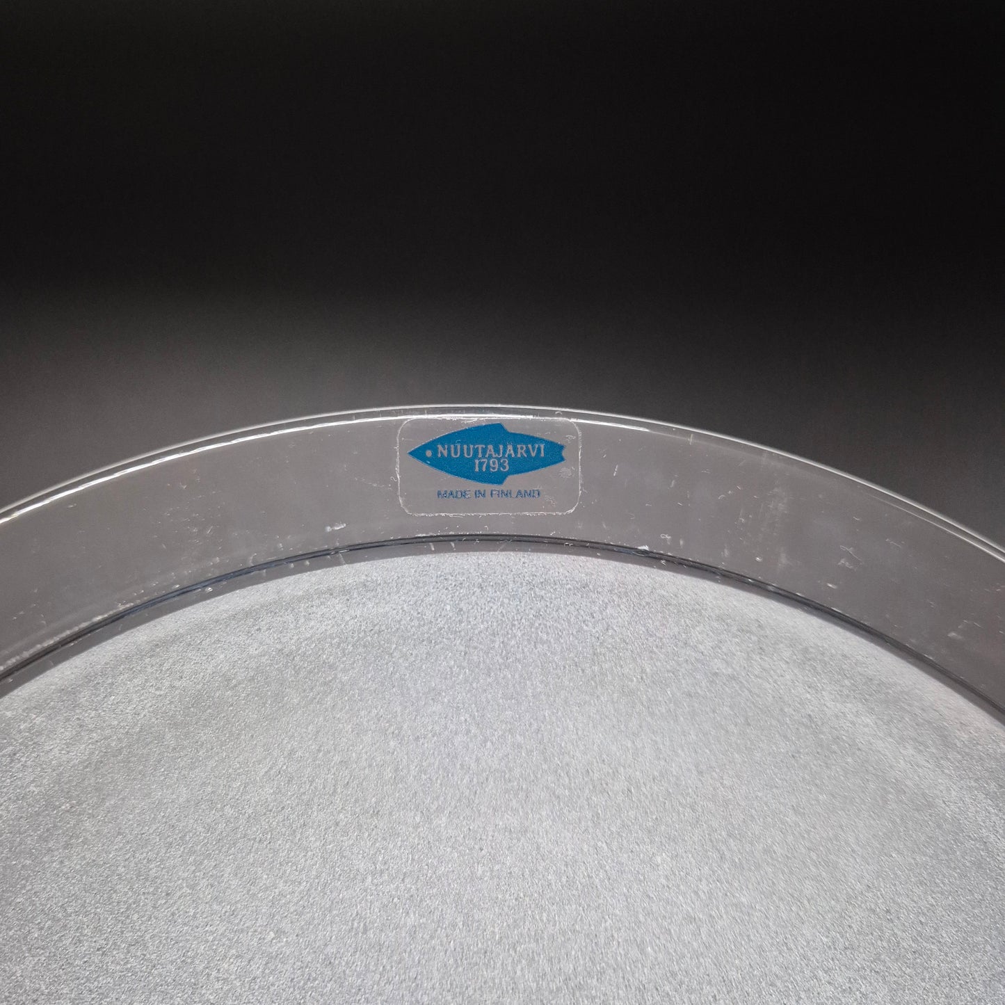 Nuutajärvi Lumikuru Food Plate - 1986