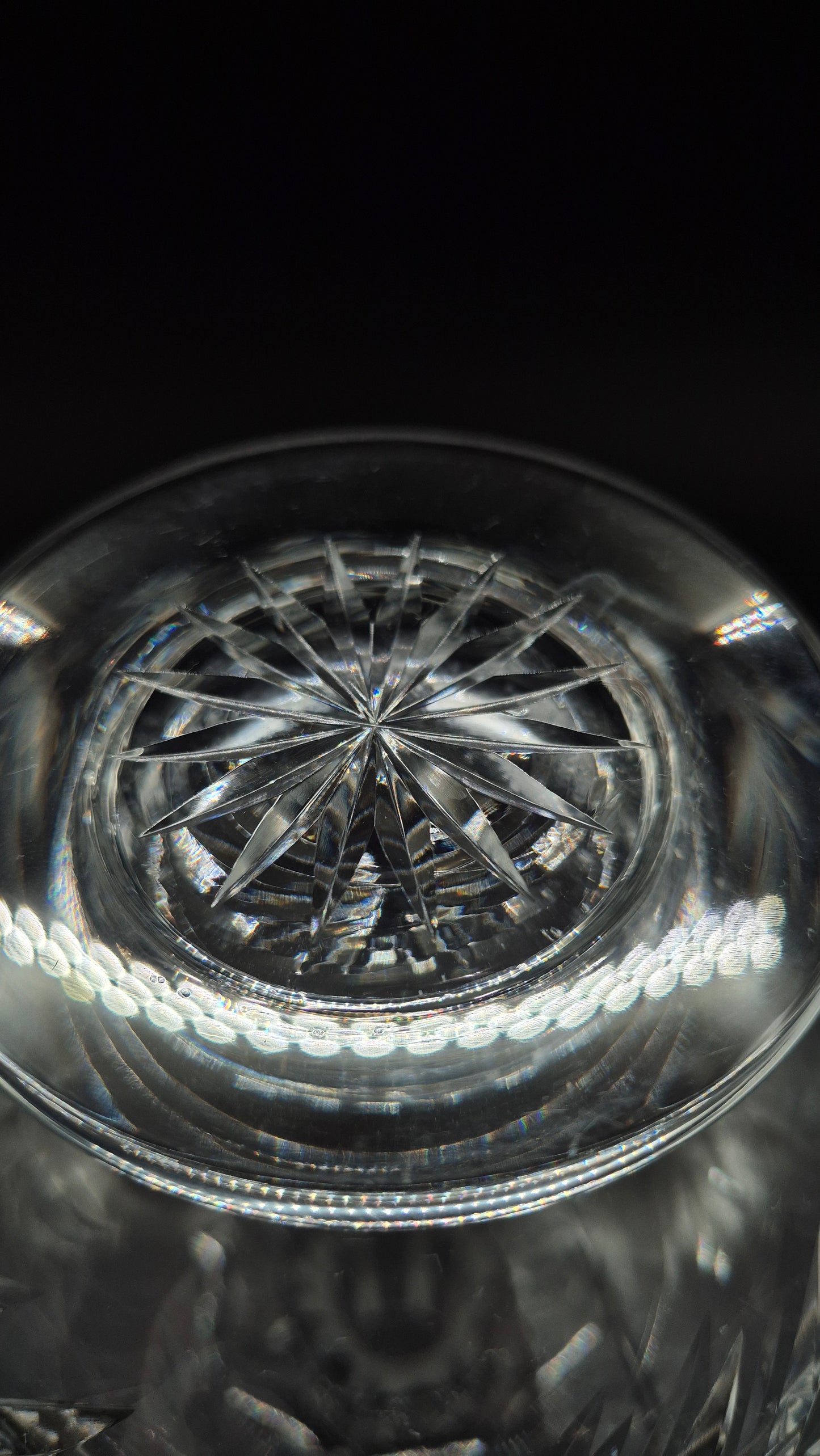 Vintage Nuutajärvi Glass Leo Crystal Carafe