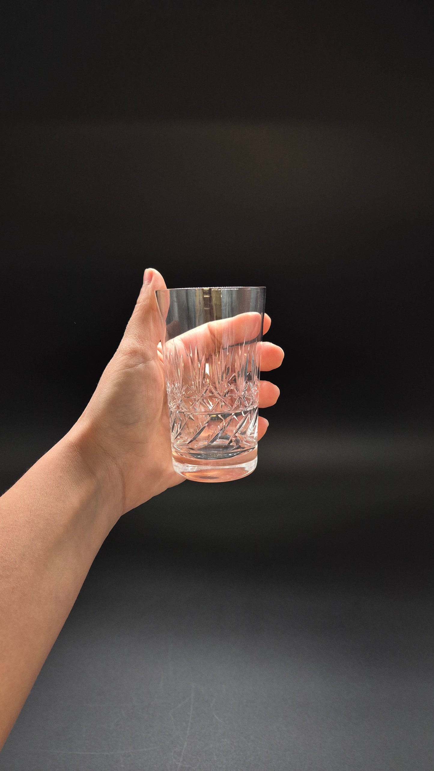 Nuutajärvi Crystal Drinking Glass – Vintage Finnish Glassware
