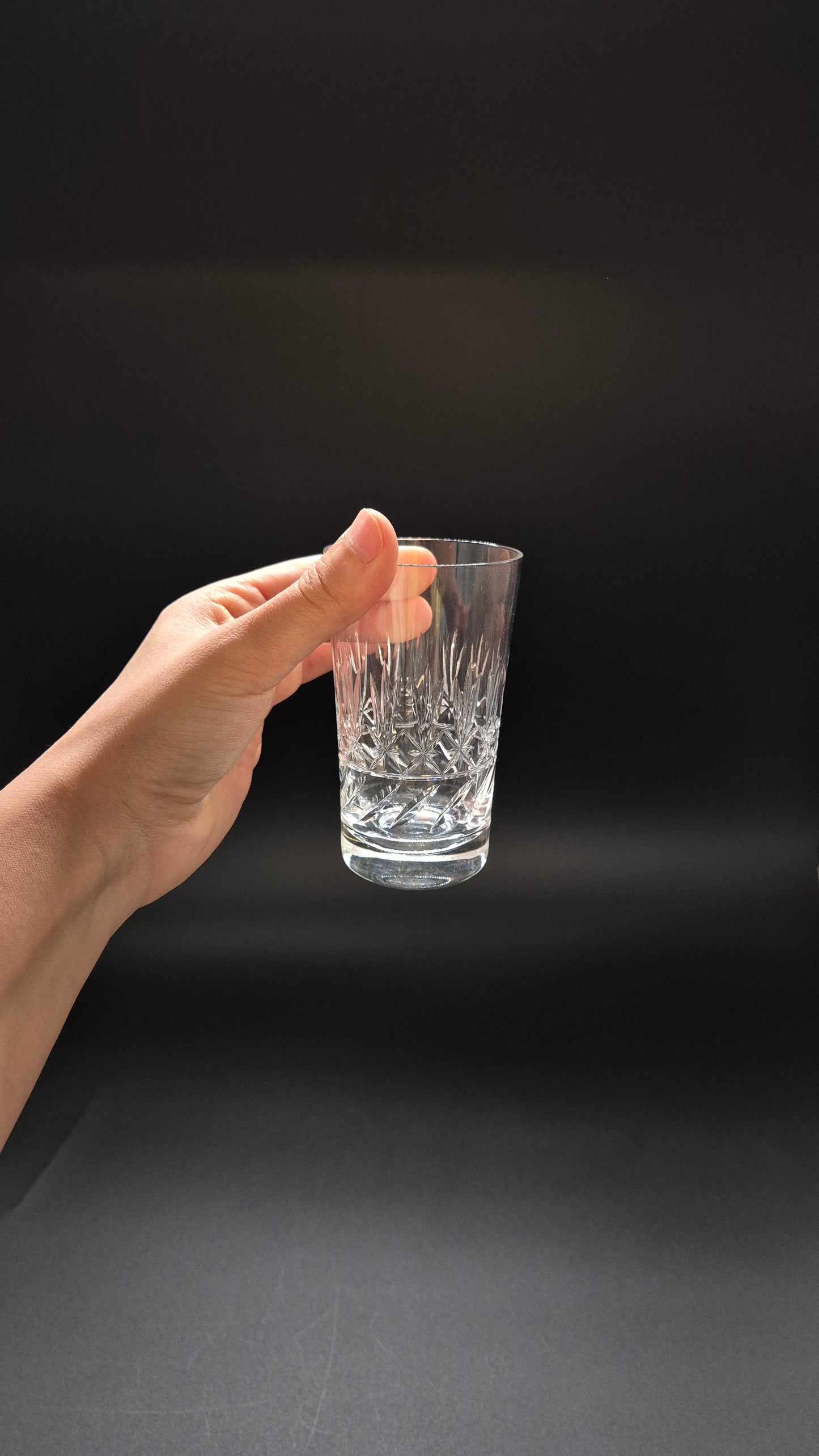 Nuutajärvi Crystal Drinking Glass – Vintage Finnish Glassware