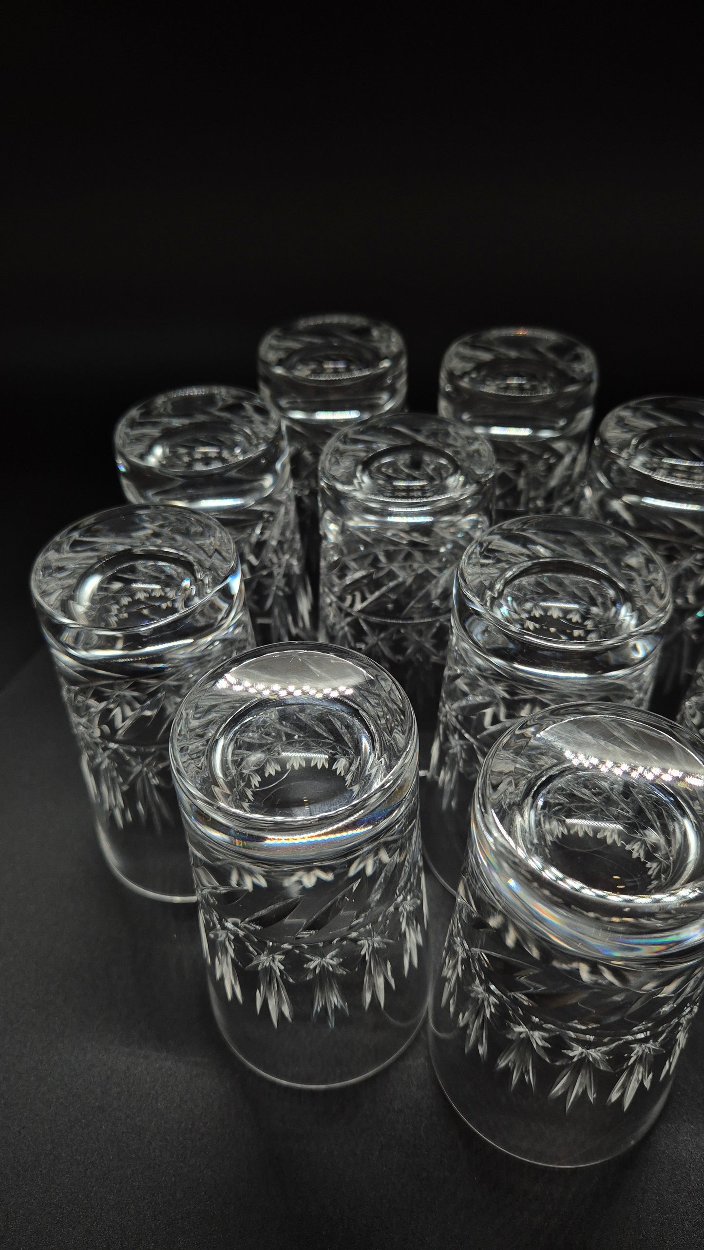 Nuutajärvi Crystal Drinking Glass – Vintage Finnish Glassware