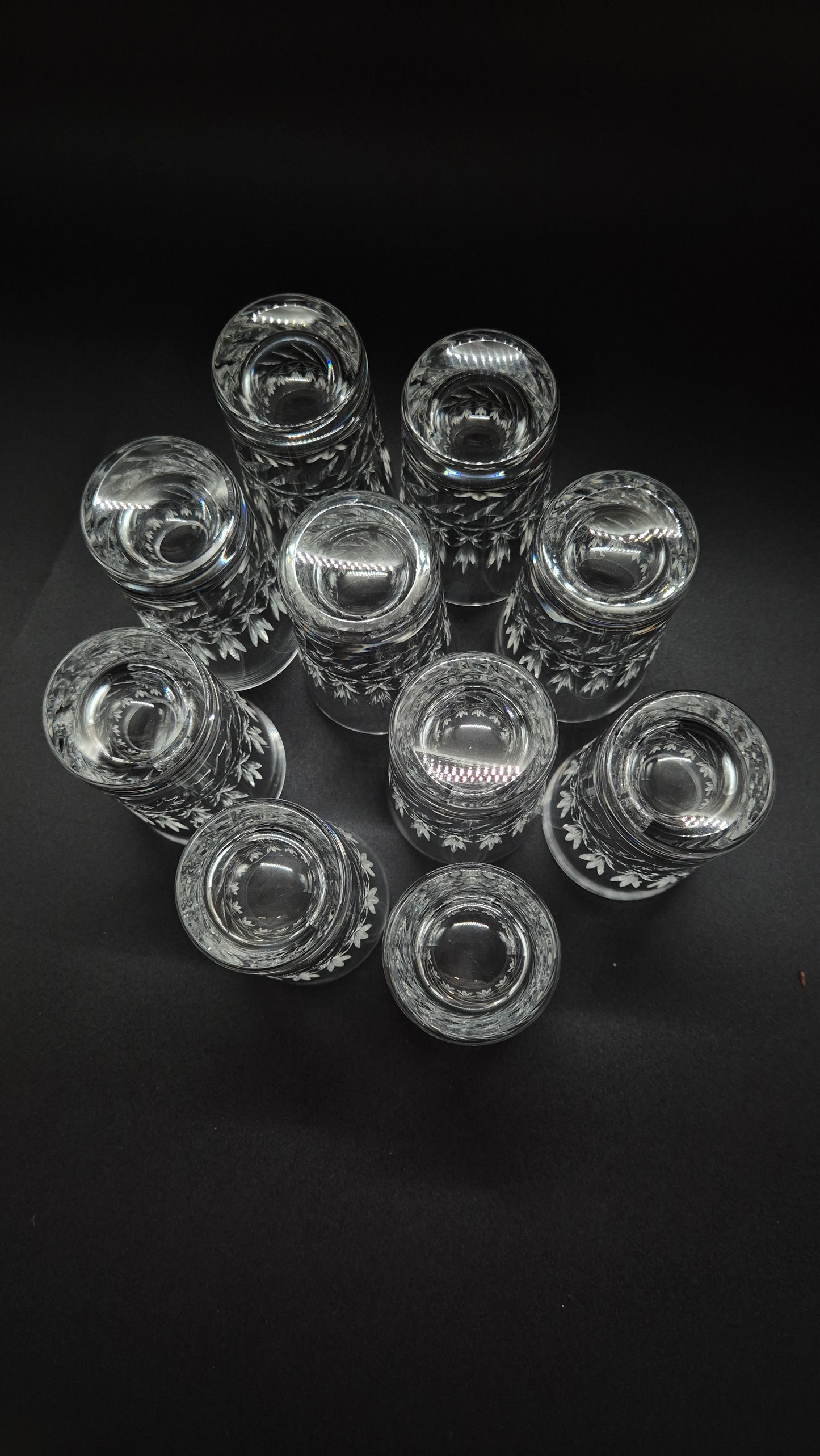 Nuutajärvi Crystal Drinking Glass – Vintage Finnish Glassware