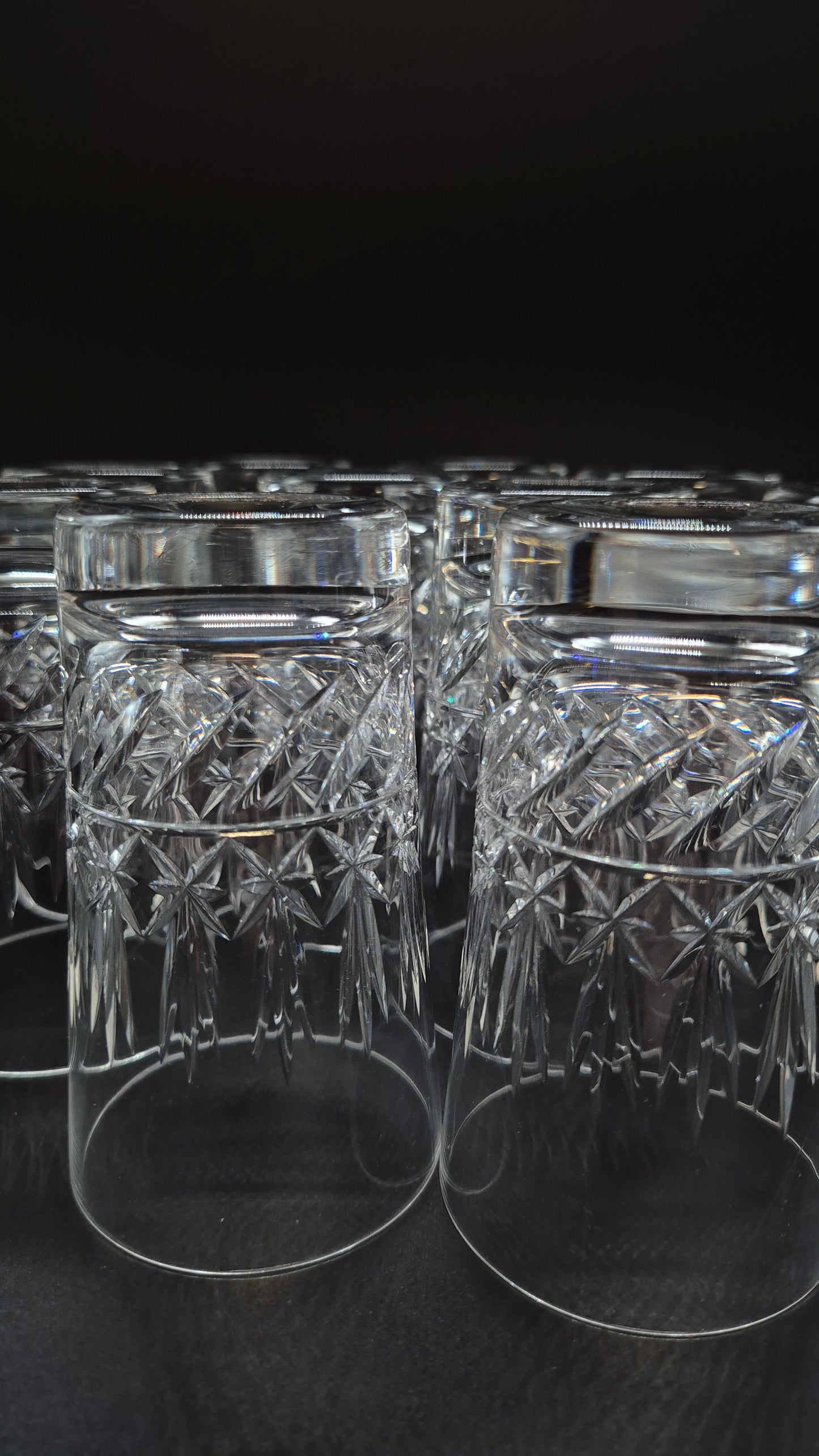 Nuutajärvi Crystal Drinking Glass – Vintage Finnish Glassware