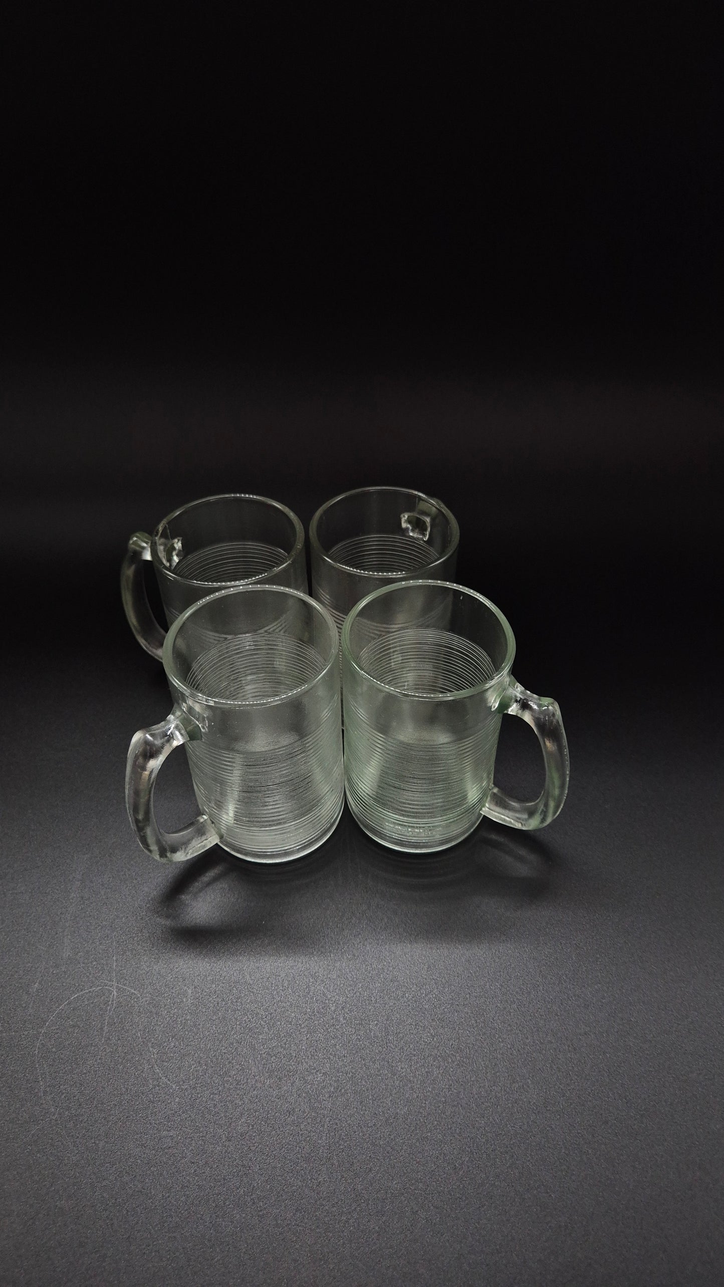 Riihimäen Vintage Glass Beer Mug (Set of 4)